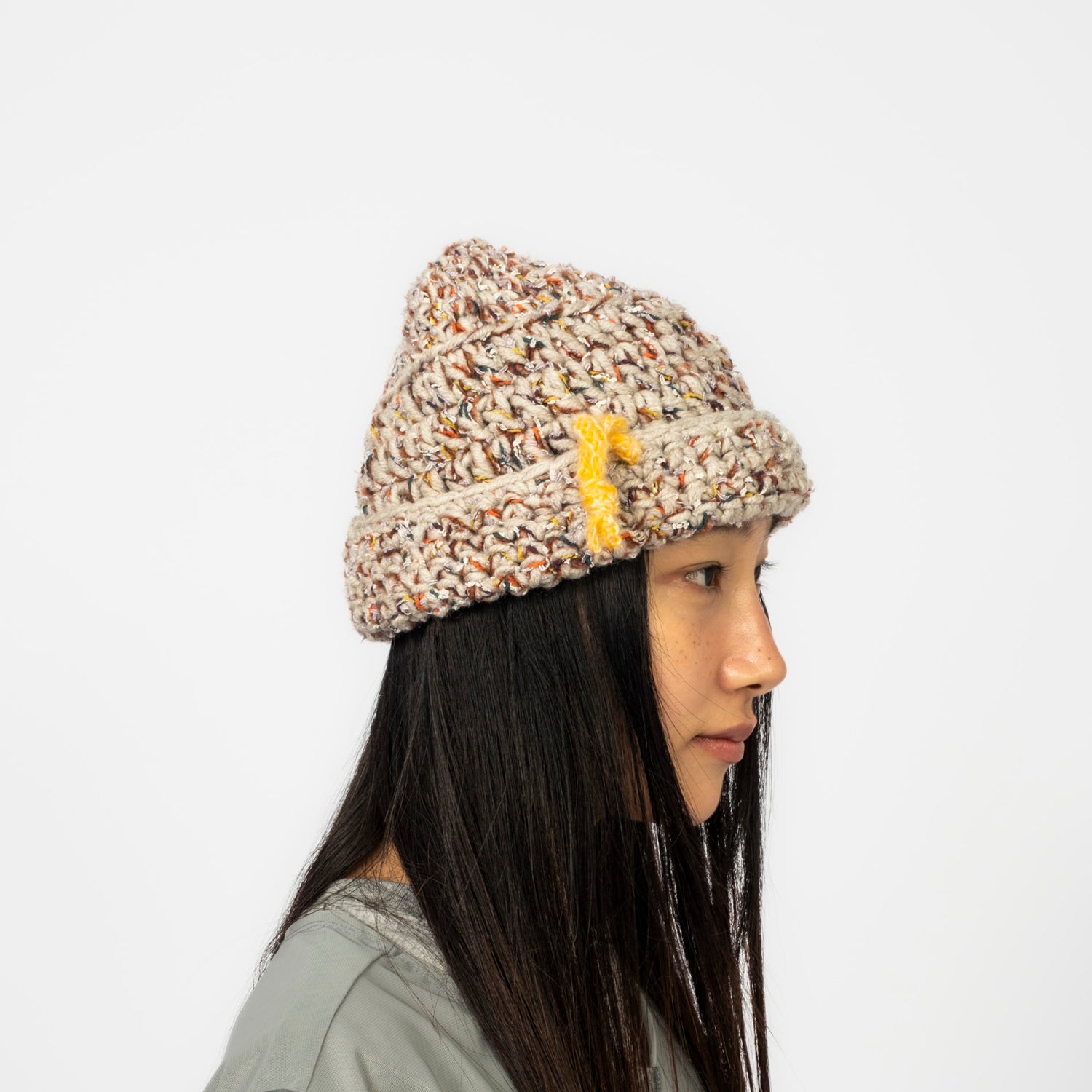 [MISU A BARBE] BASKET HAT _ GREY