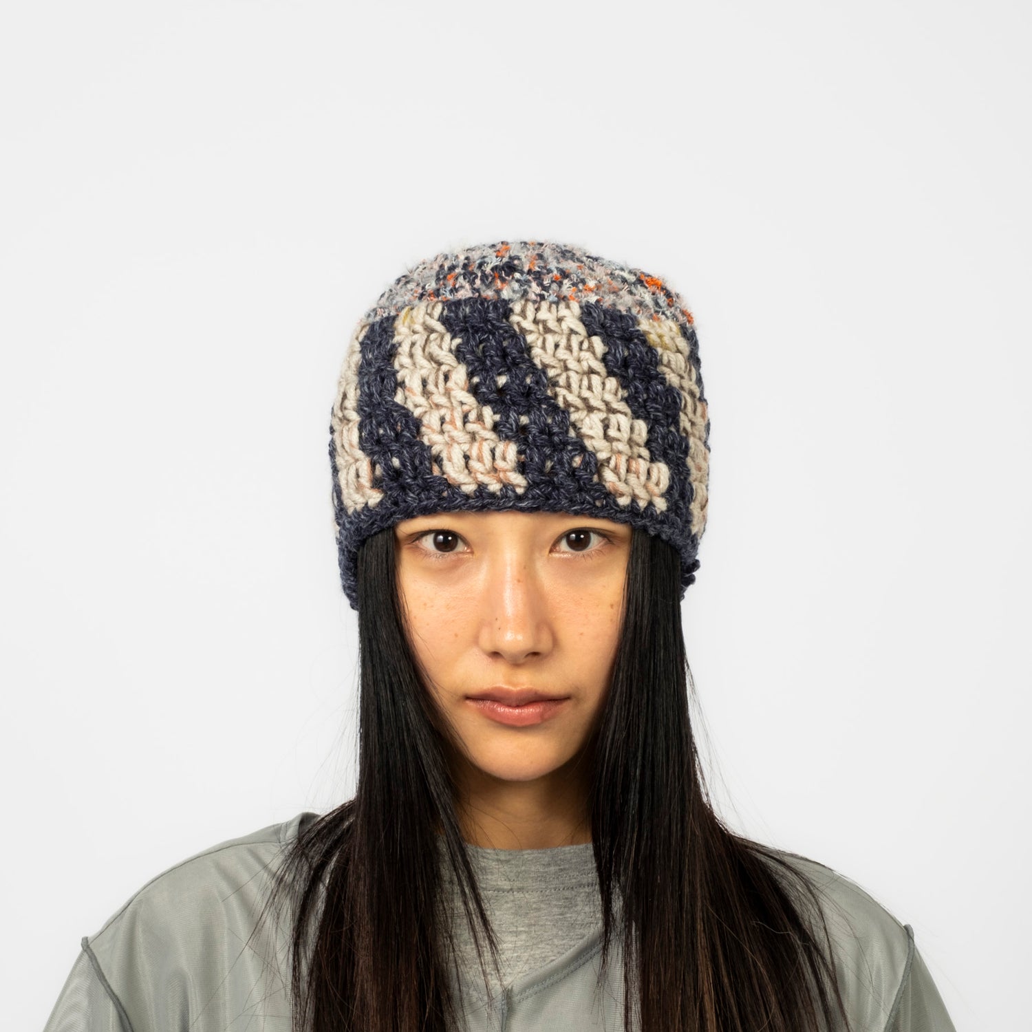 [MISU A BARBE] BANDY HAT _ NAVY