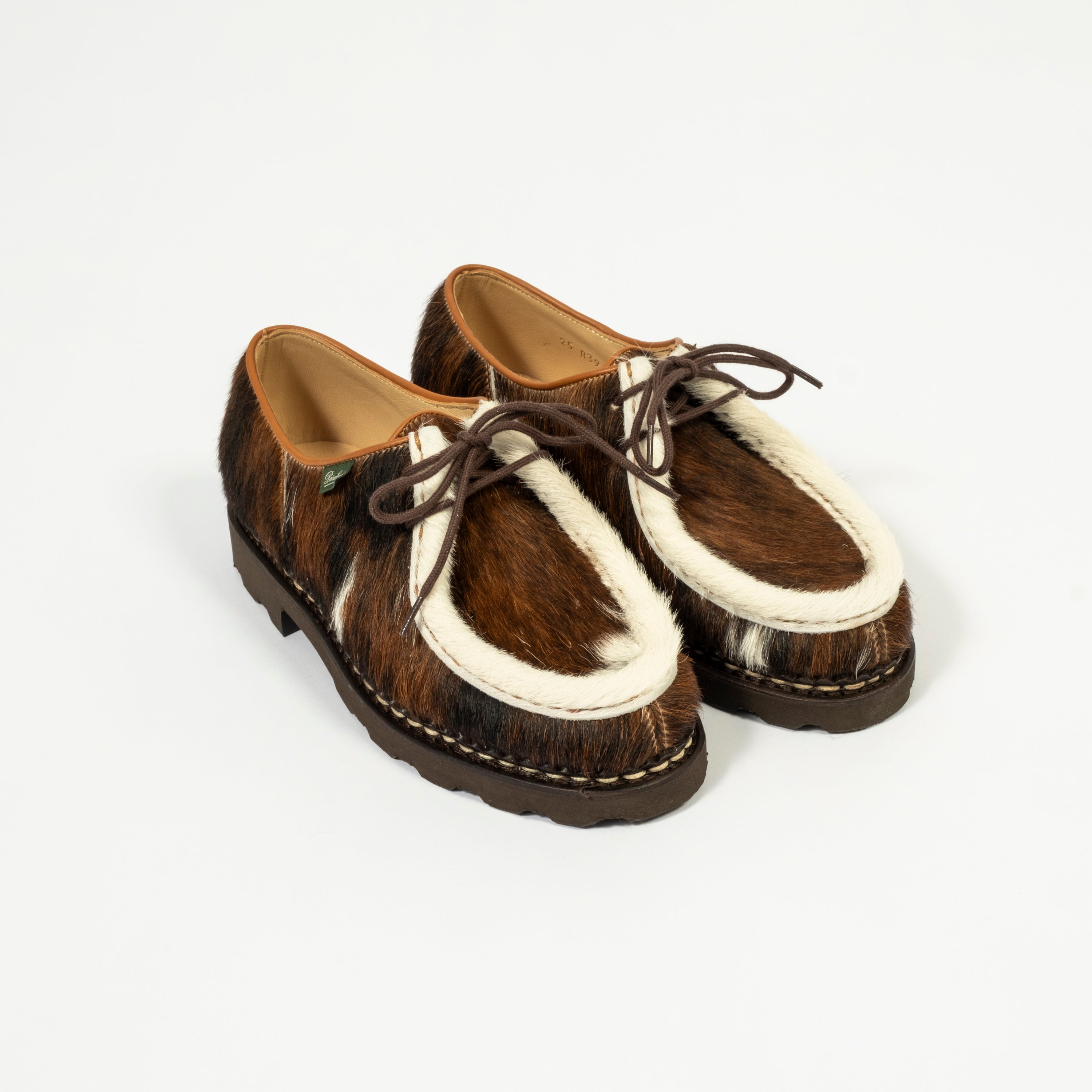 [PARABOOT] MEN MICHAEL/MARCHE MARRON-POILS VACHE