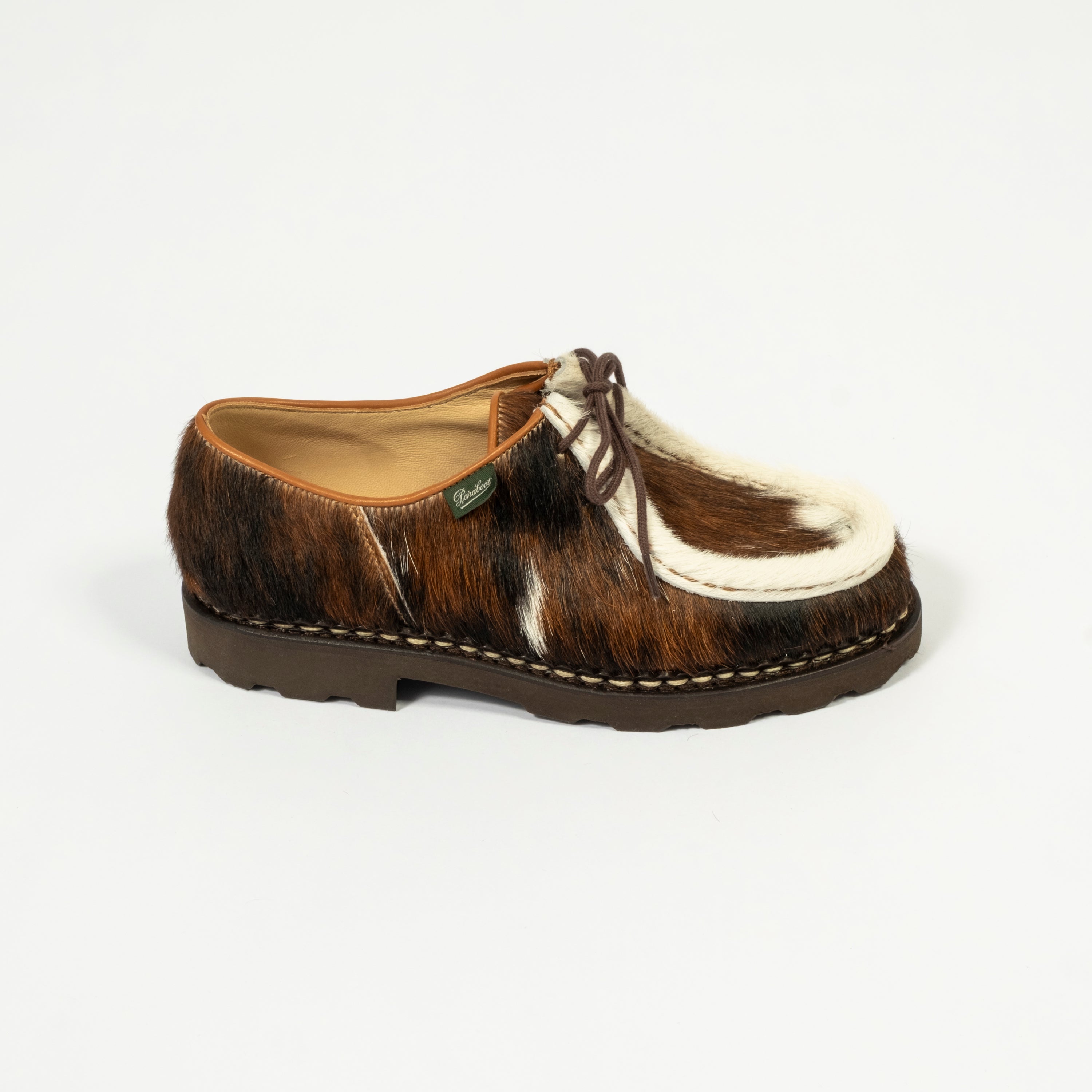 [PARABOOT] MEN MICHAEL/MARCHE MARRON-POILS VACHE