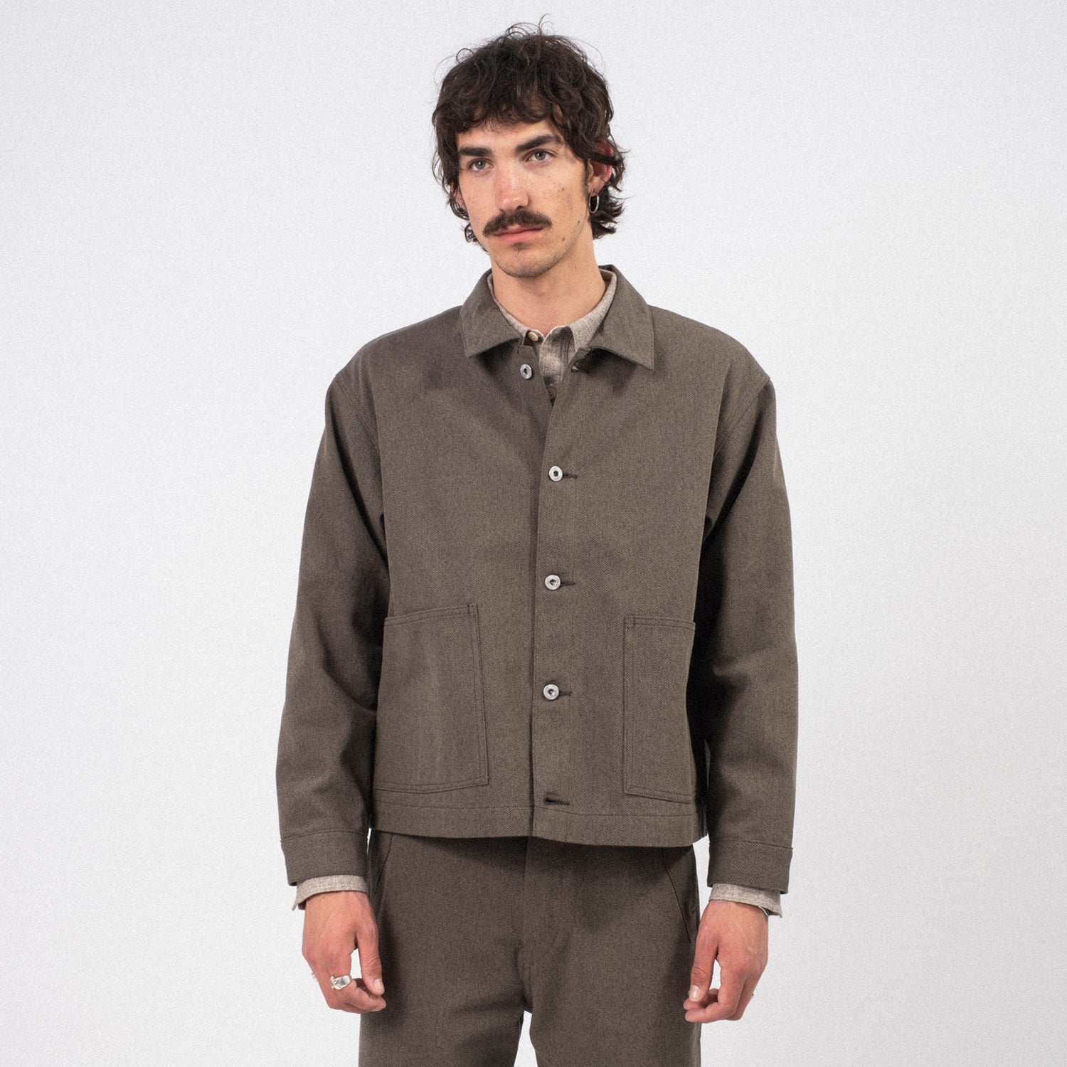 [T.T] LOT.303 COVERALL JACKET _ SAGE GREEN