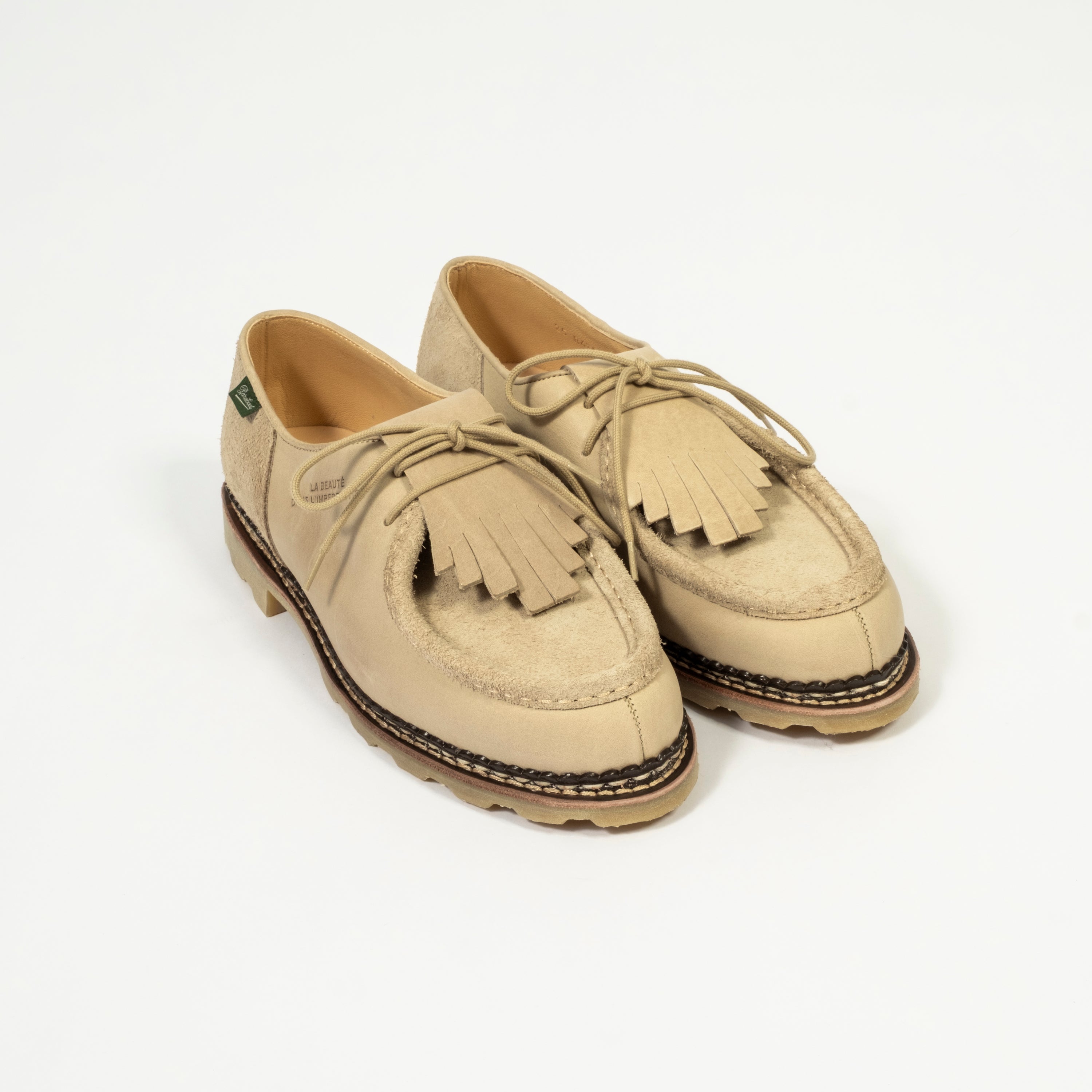 [PARABOOT x UNIVERSAL WORKS] MICHAEL/MARCHE MIEL-LIS/VEL SAND