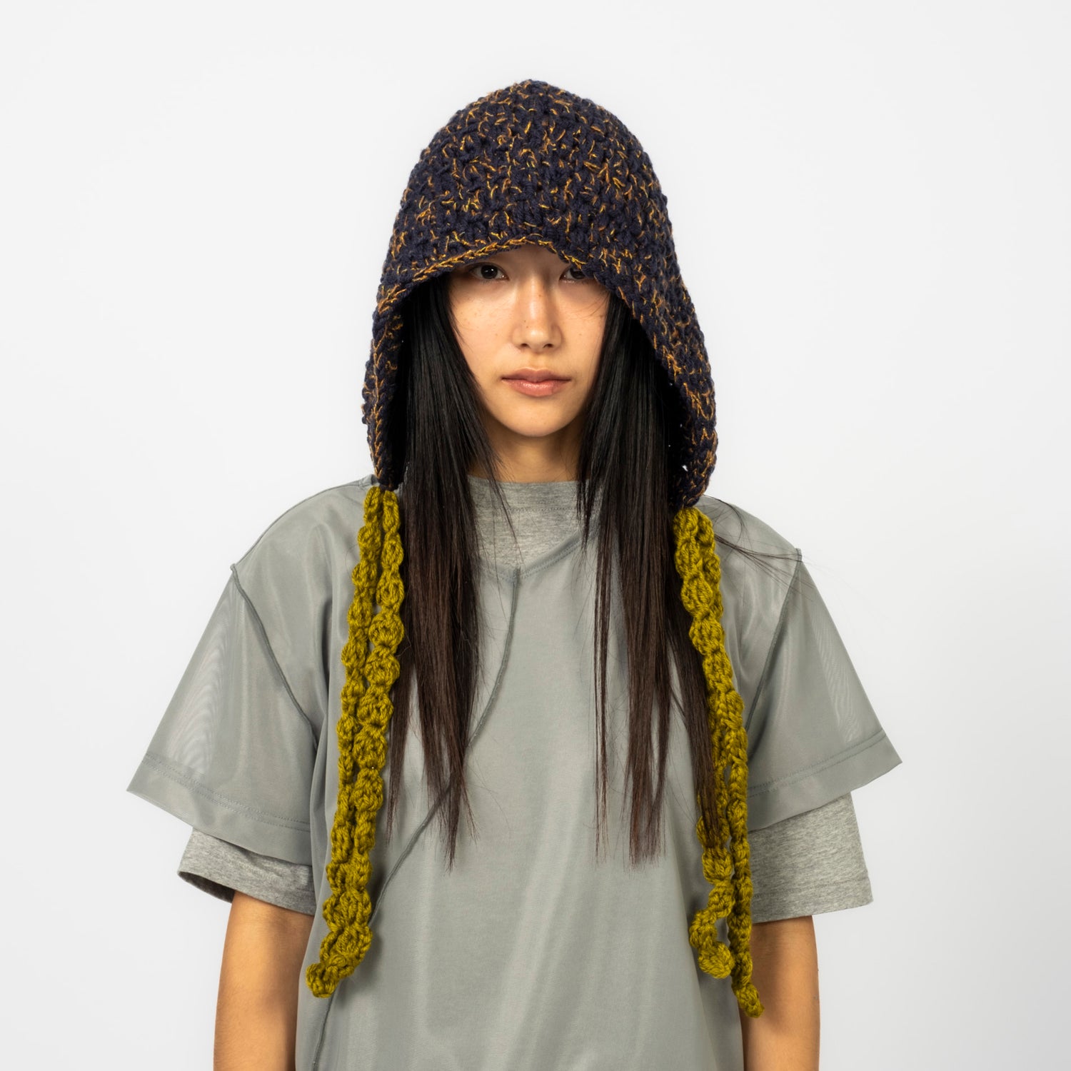 [MISU A BARBE] SEEKER HOODY _ NAVY