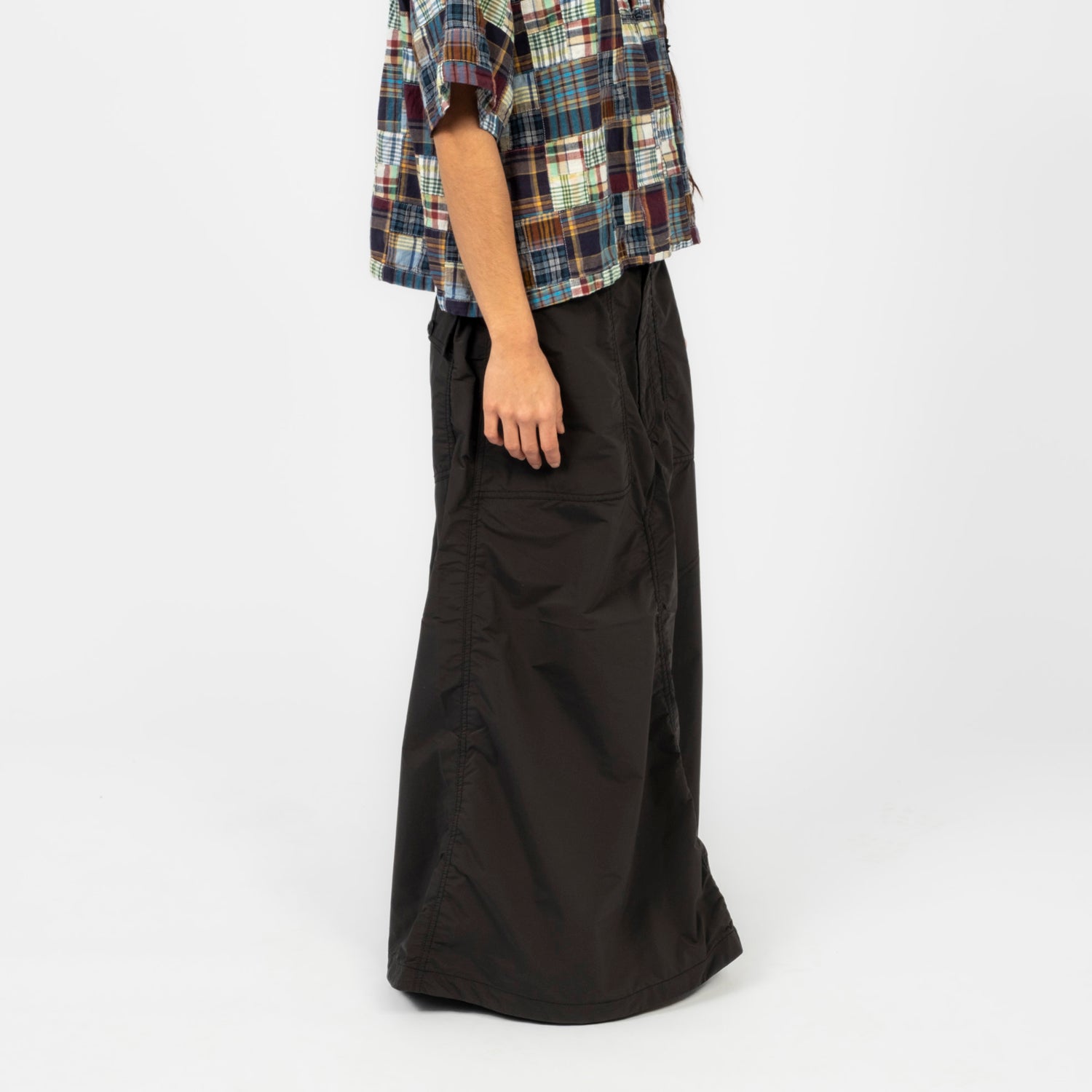 [BEAMS BOY] SOLOTEX BAKER SKIRT _ BLACK