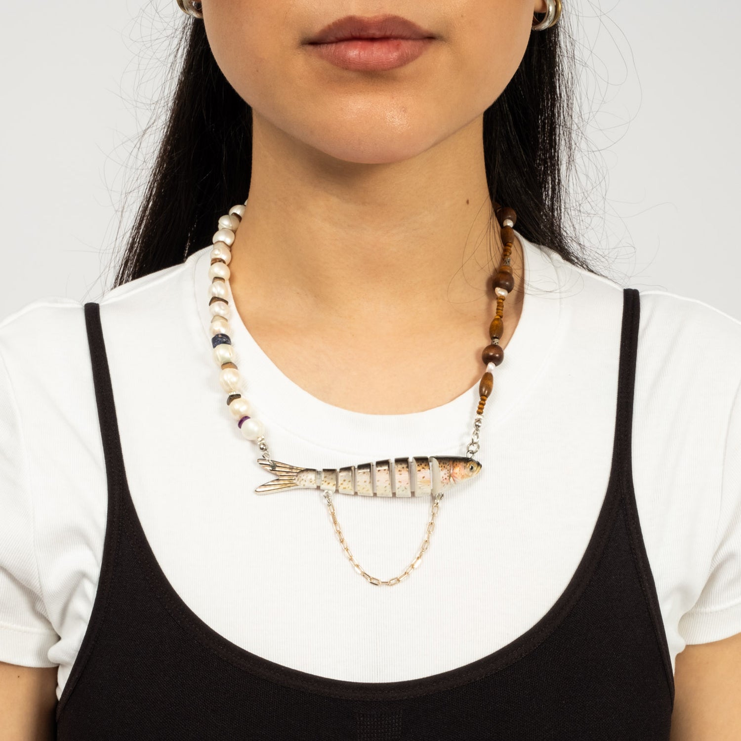 [52HZ LAB] FISH BAIT NECKLACE