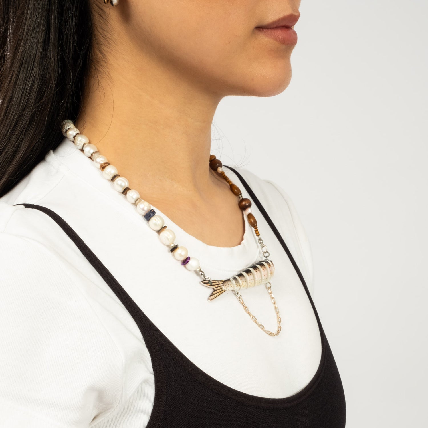 [52HZ LAB] FISH BAIT NECKLACE