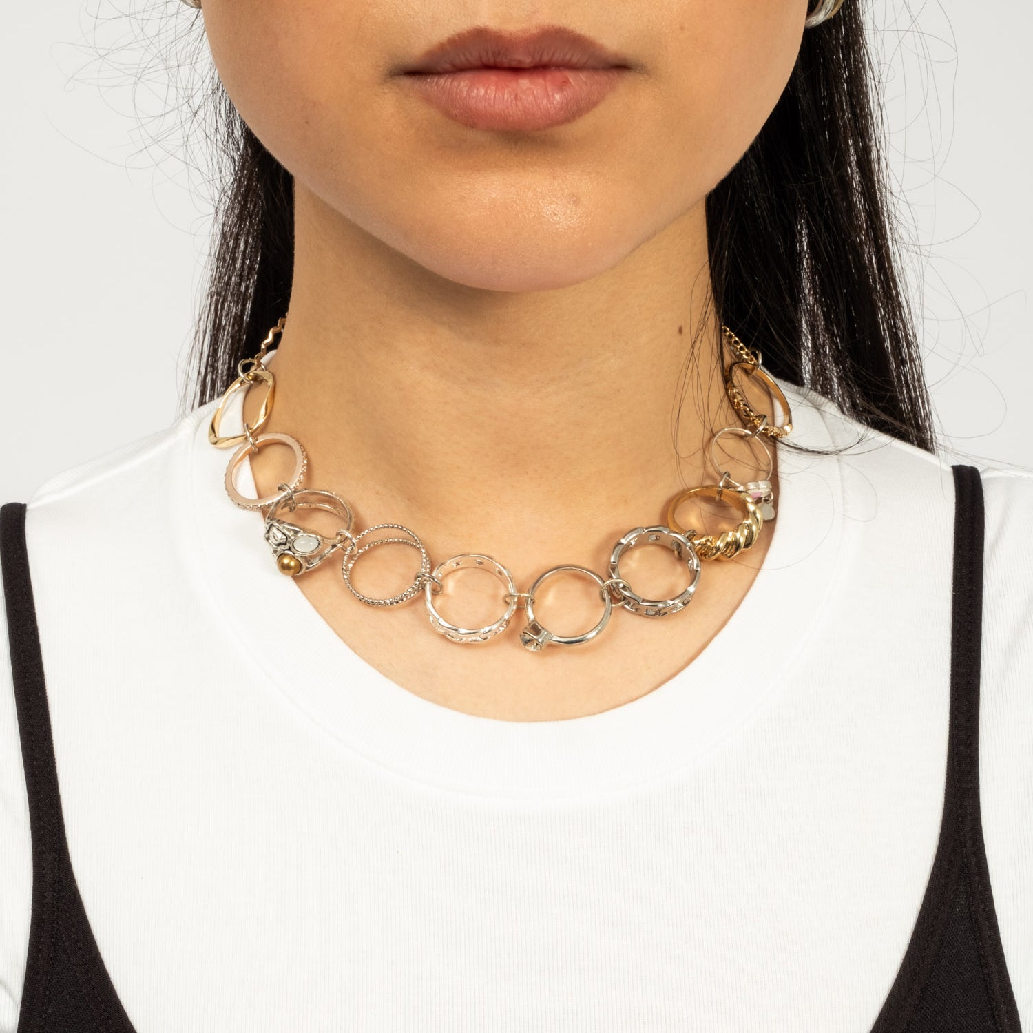[52HZ LAB] RING RING RING NECKLACE
