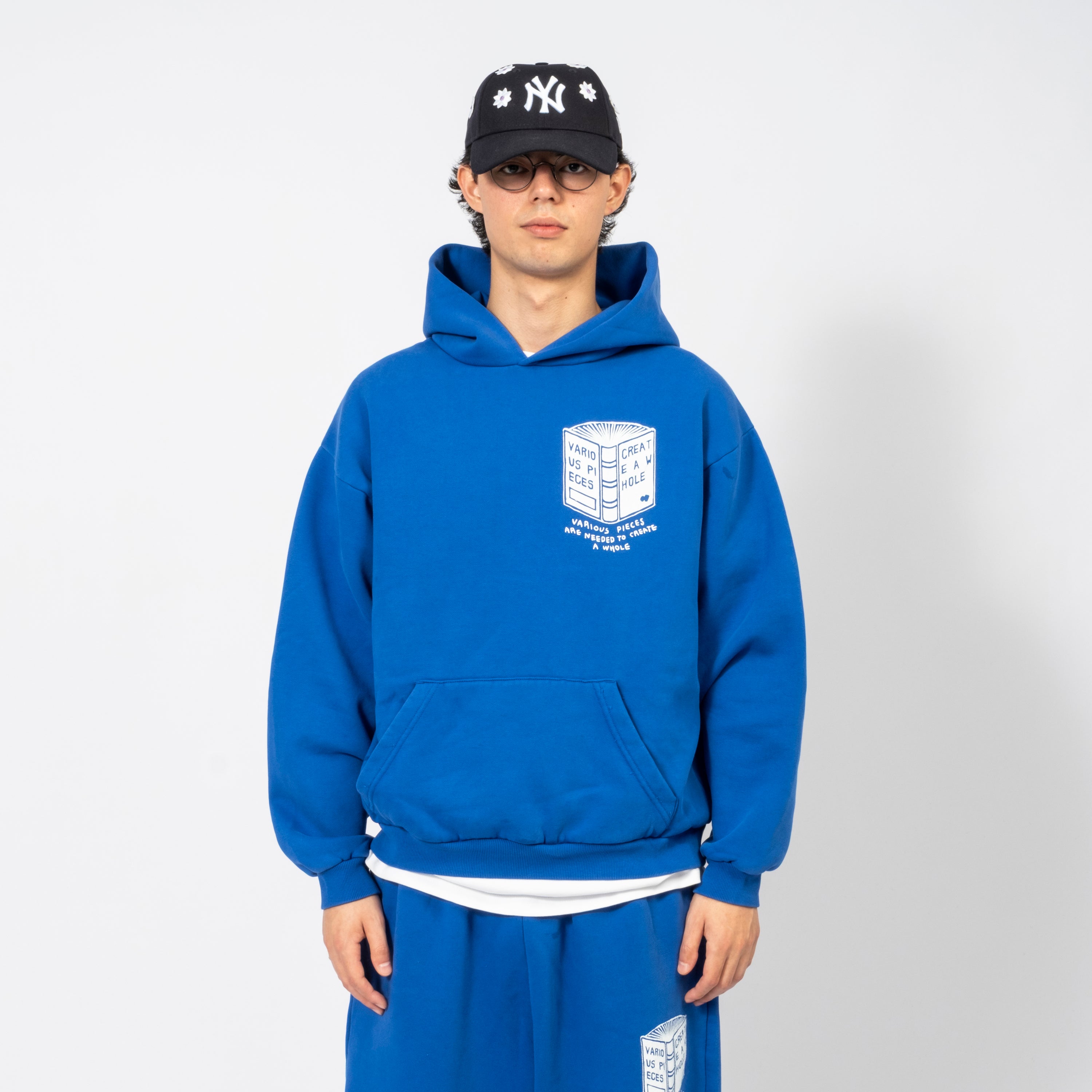 [COLLECT PIECES] BOOK ED HOODIE _ BLUE