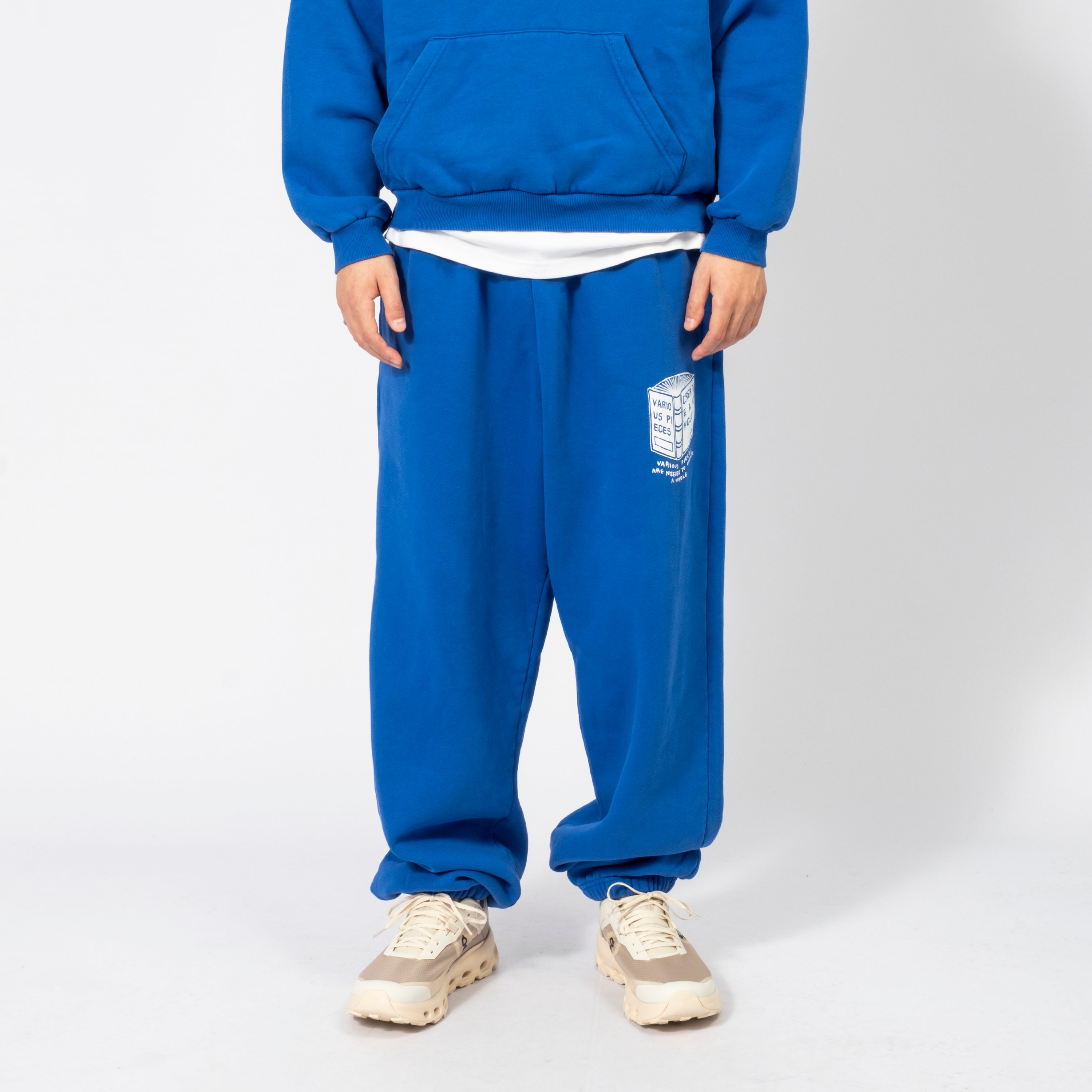 [COLLECT PIECES] BOOK ED SWEATPANTS _ BLUE