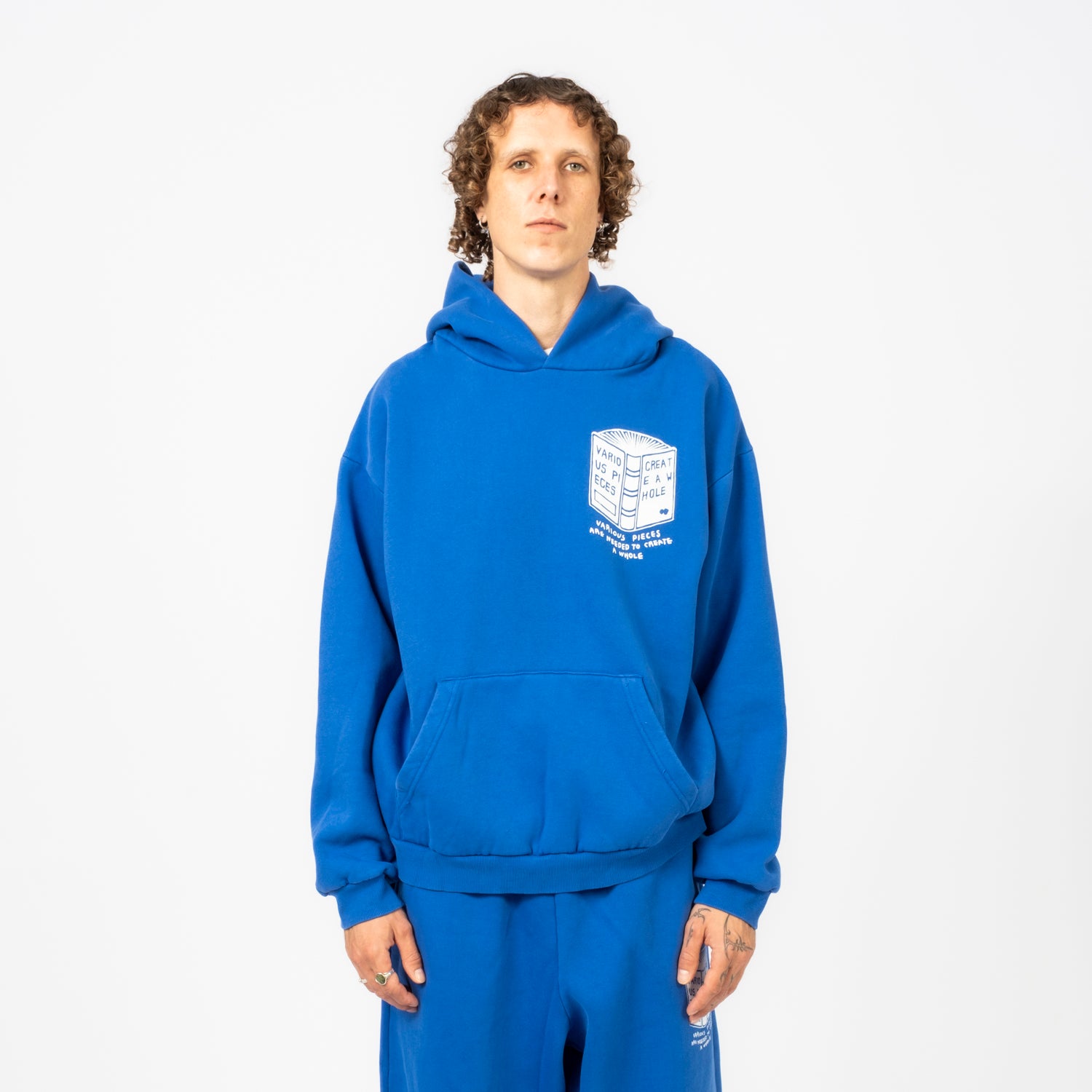 [COLLECT PIECES] BOOK ED HOODIE _ BLUE