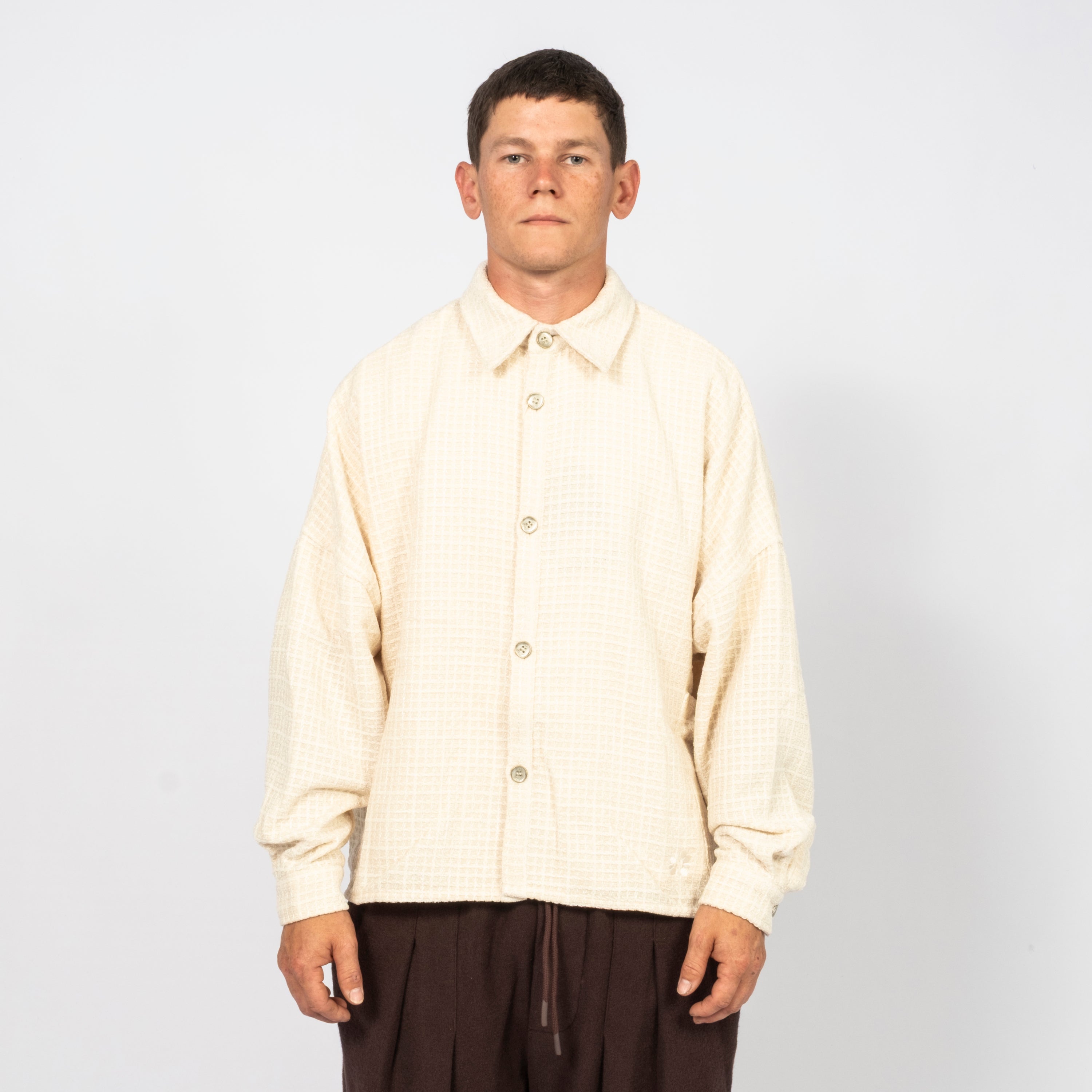 [GANDER] DEANS SHIRT _ CREAM