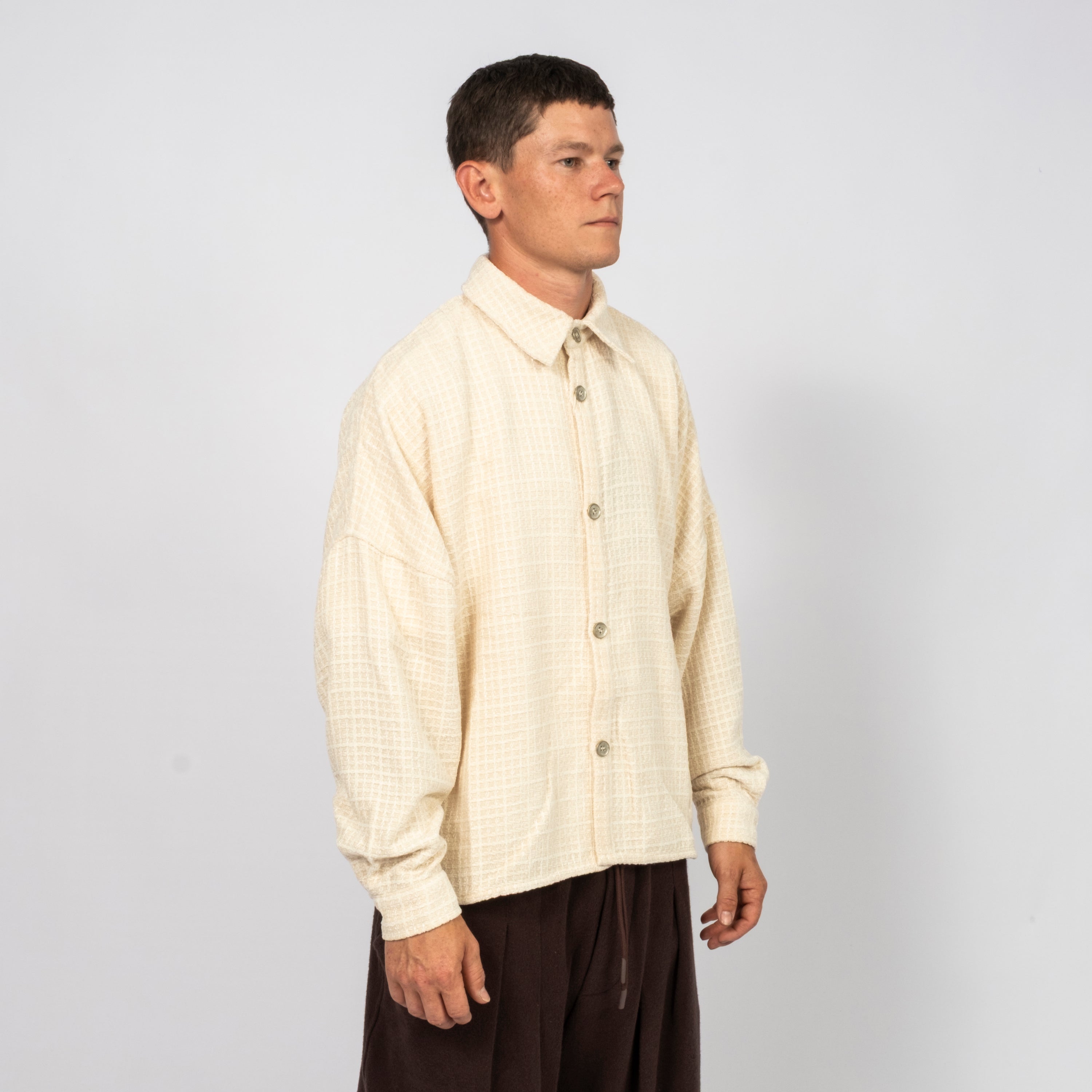 [GANDER] DEANS SHIRT _ CREAM