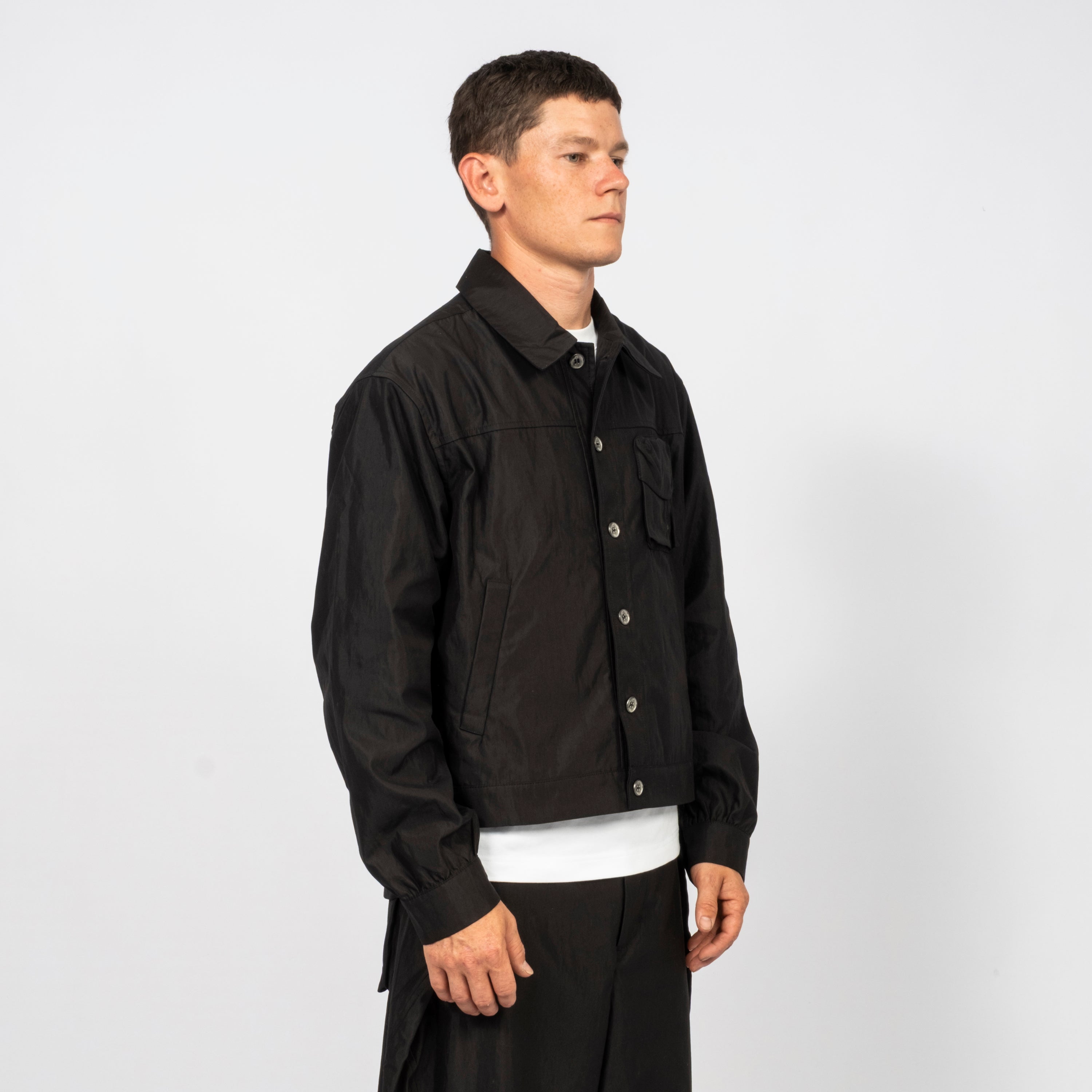 [GANDER] PENNINE SHIRT _ BLACK