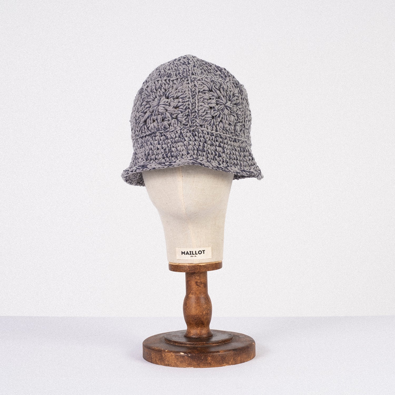 [NINE TAILOR] ARISTATA HAT _ GREY X INDIGO