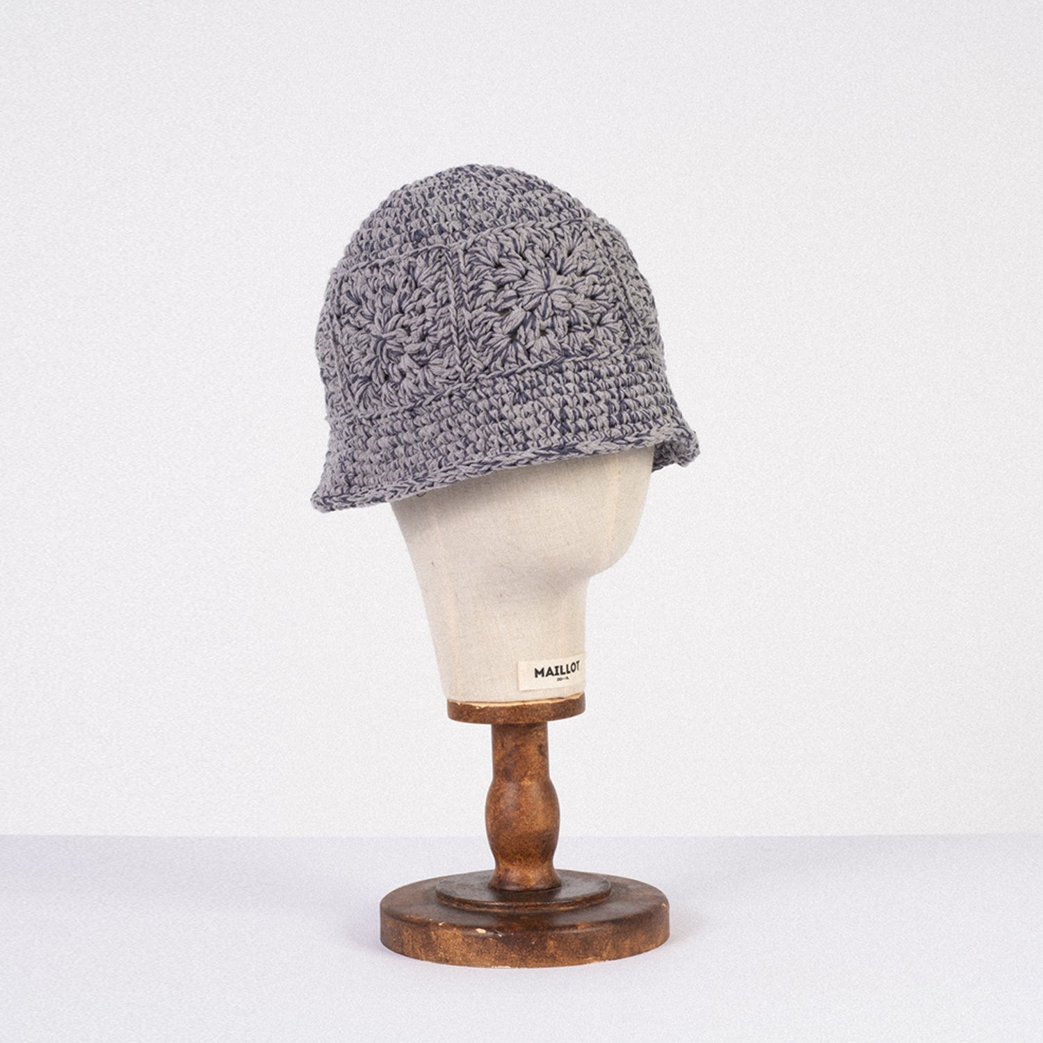 [NINE TAILOR] ARISTATA HAT _ GREY X INDIGO