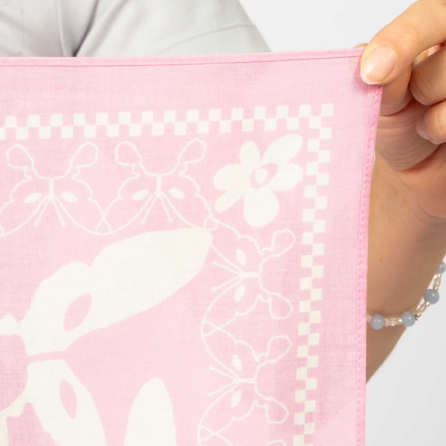 [PAM] KALEIDOSCOPE OF BUTTERFLIES BANDANA _ PINK