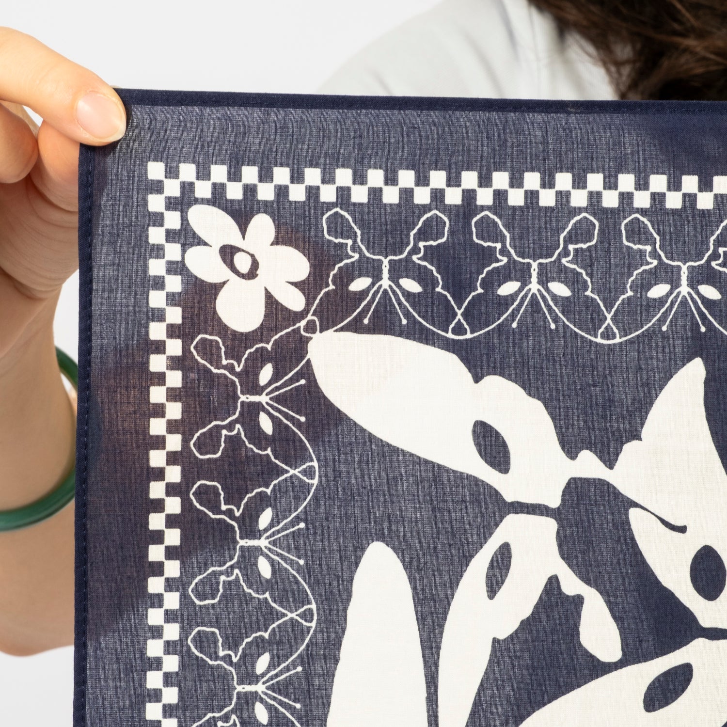 [PAM] KALEIDOSCOPE OF BUTTERFLIES BANDANA _ NAVY