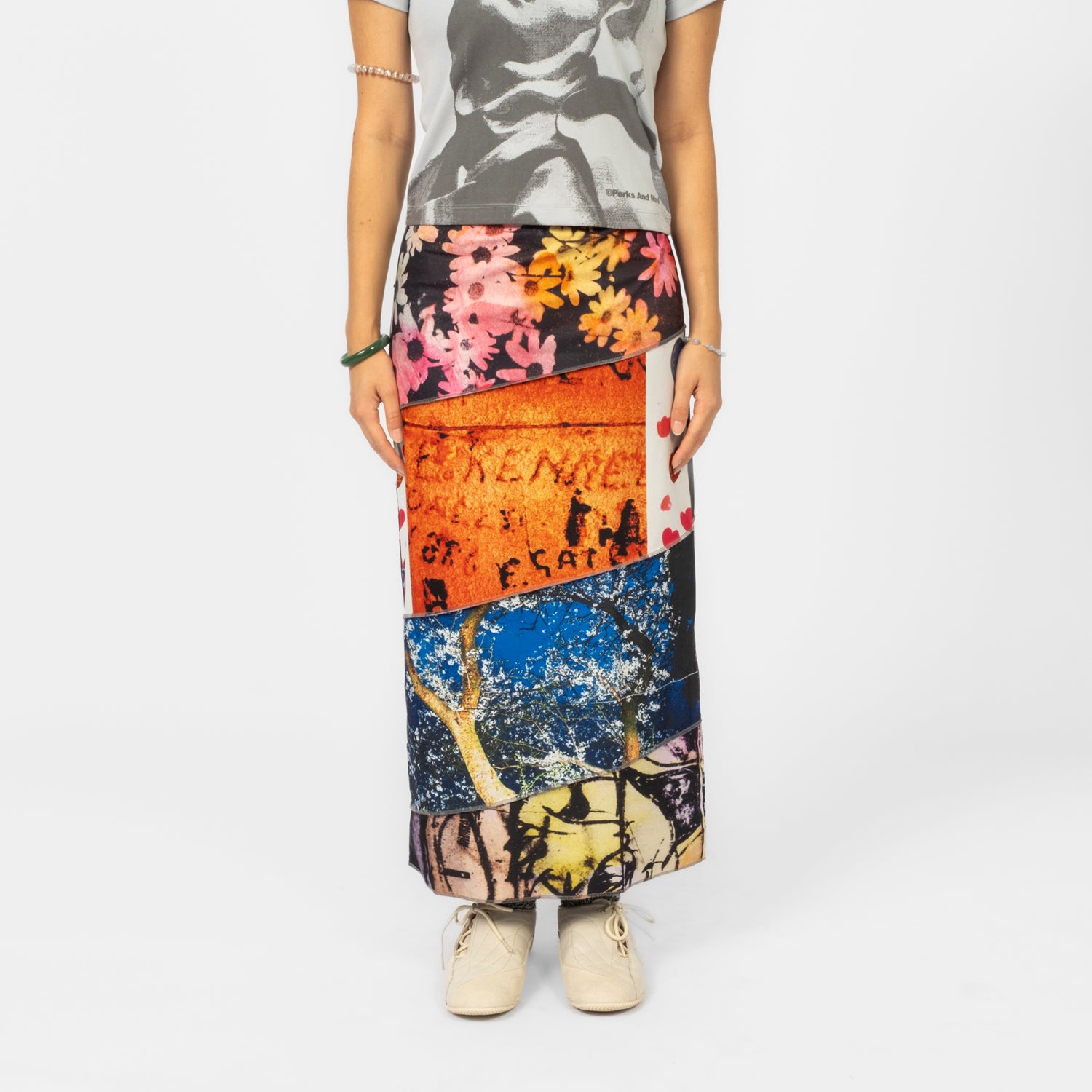 [PAM] PHOTO SPIRAL SKIRT JOSHUA GORDON