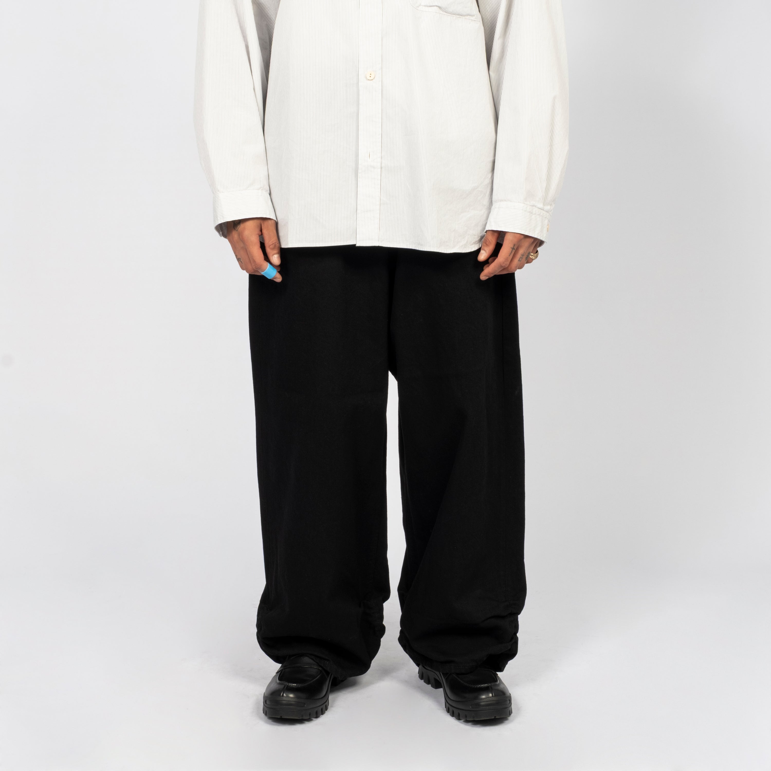 [REFOMED x EDWIN] FRESH MAN DENIM WIDE PANTS _ BLACK