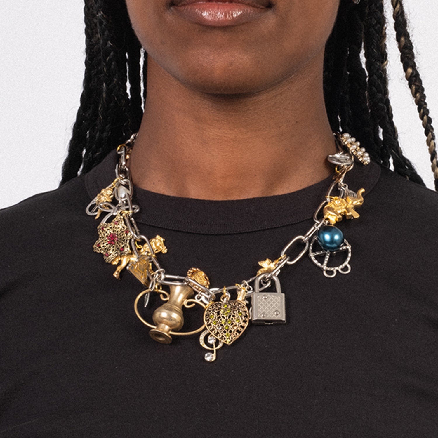 [52HZ LAB] PRECIOUS METALS NECKLACE