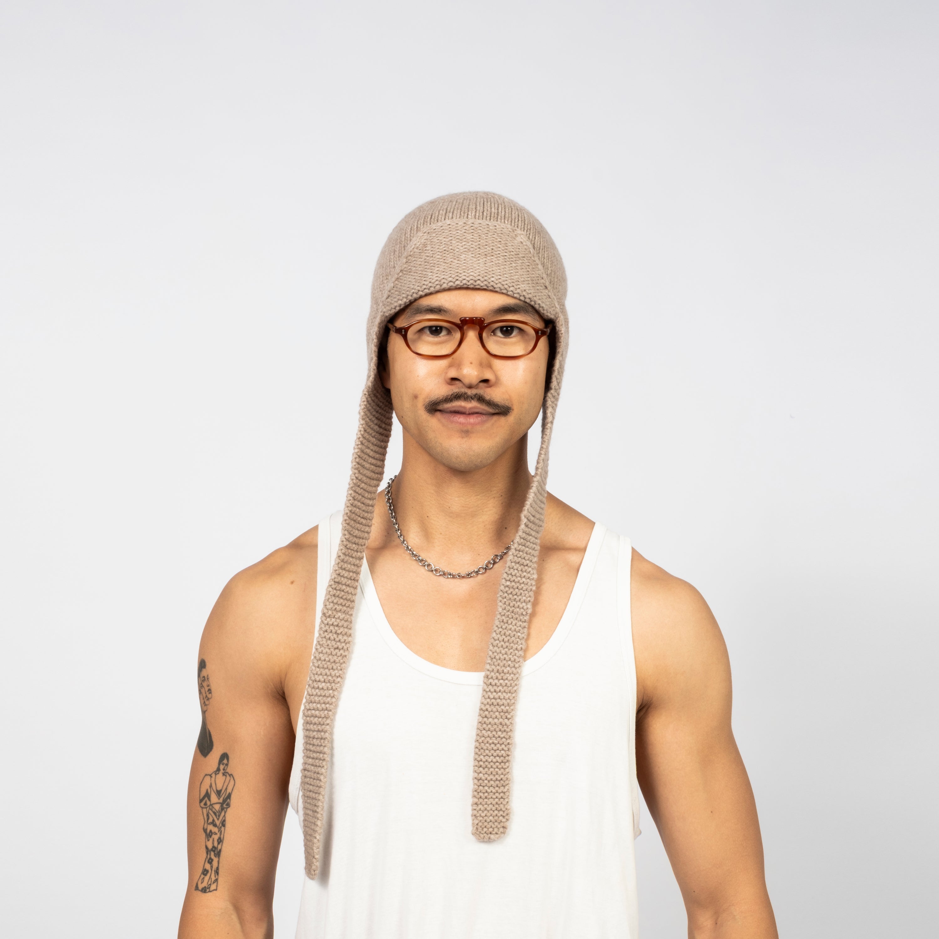 [MERELY MADE] SNUG NOMADIC BEANIE _ LIGHT SMOKE