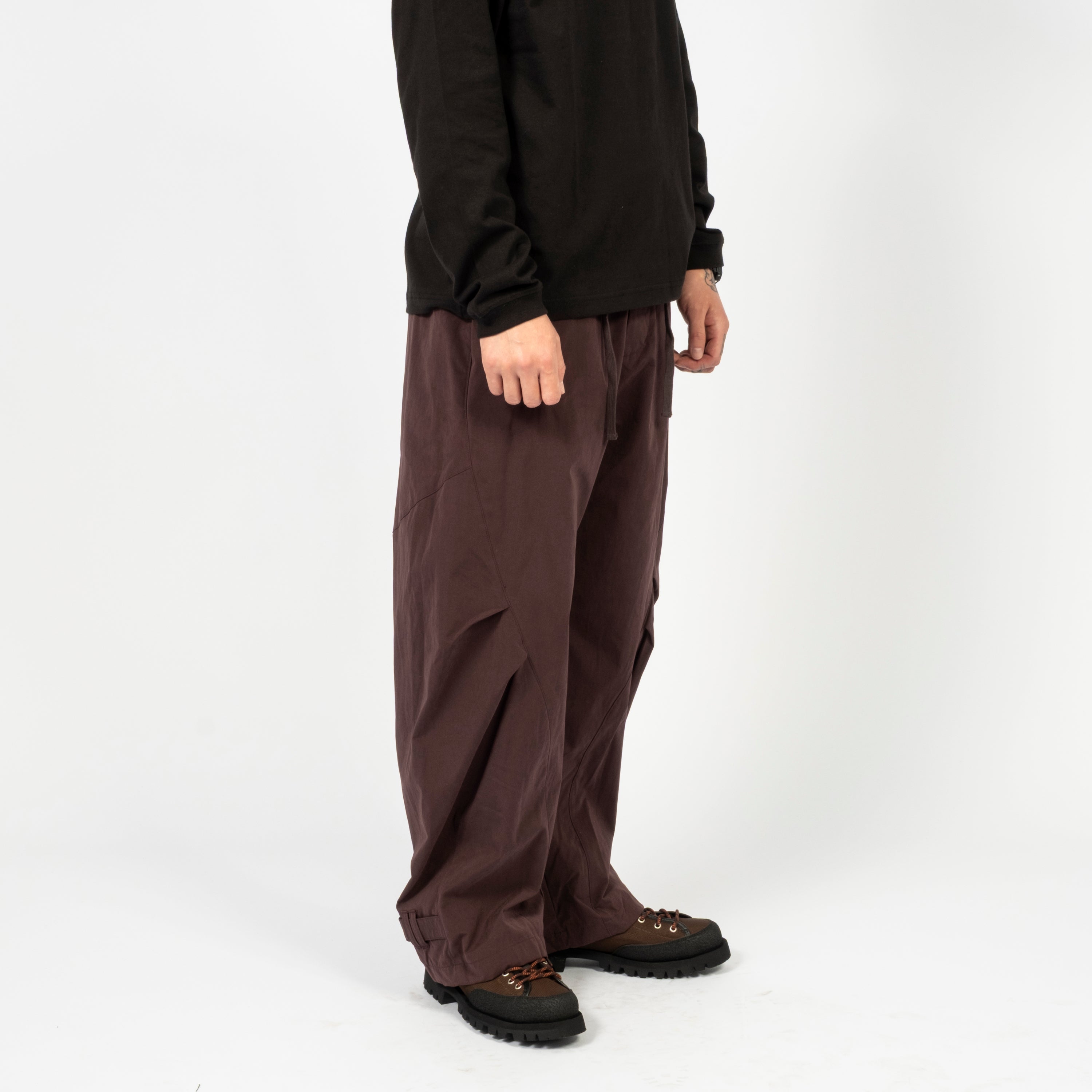 [SAN SAN GEAR] TIE PANTS _ WINE