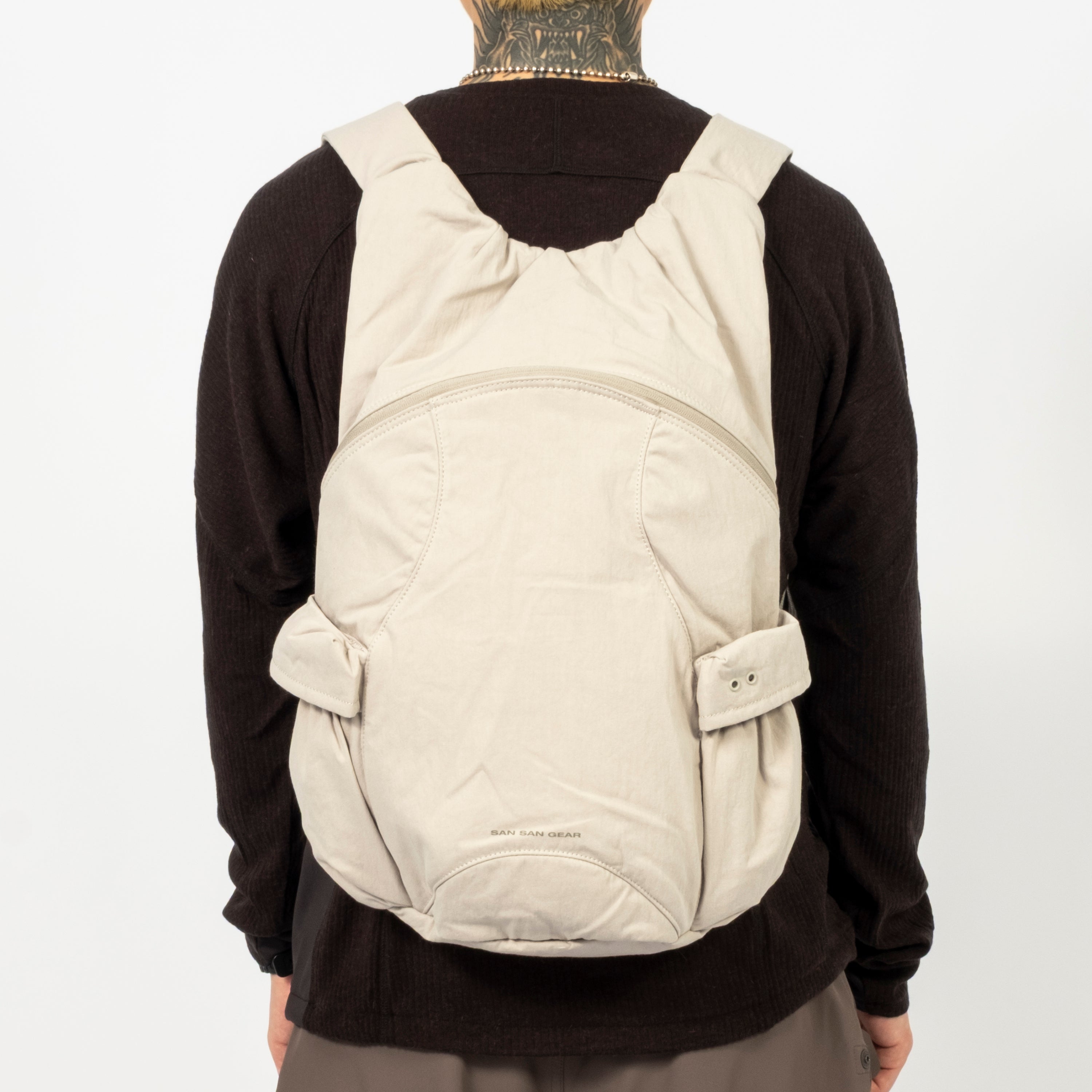 [SAN SAN GEAR] ELLIPSE BACKPACK _ LIGHT GREY