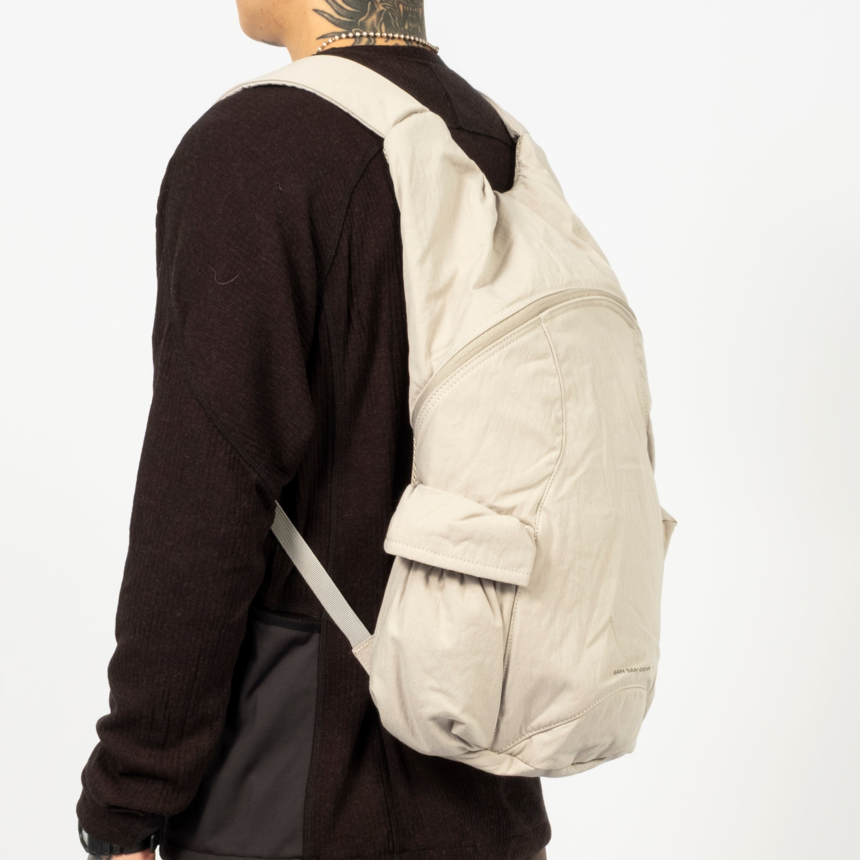 [SAN SAN GEAR] ELLIPSE BACKPACK _ LIGHT GREY