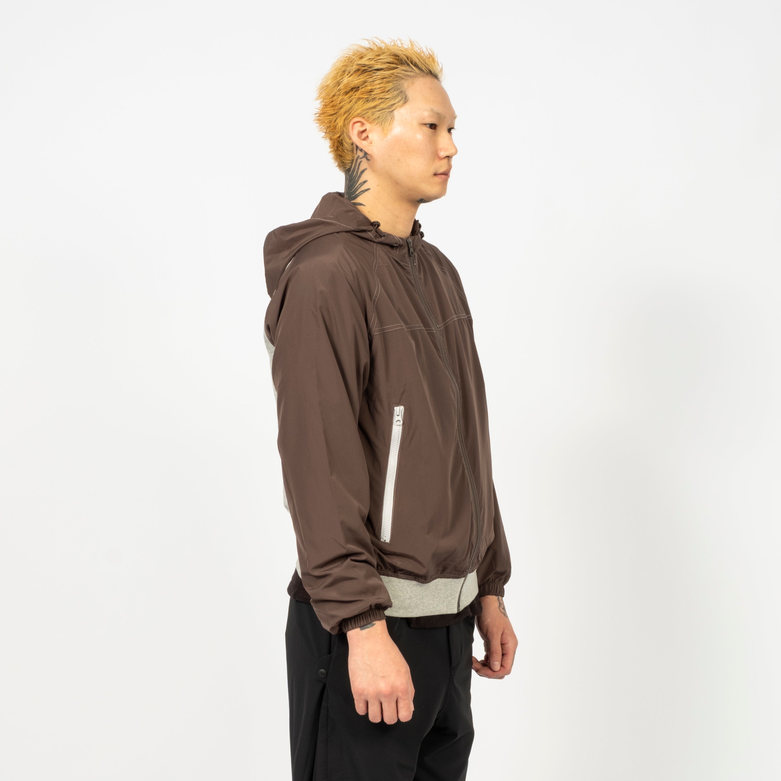 [SAN SAN GEAR] DUAL WEAVE JACKET _ BROWN