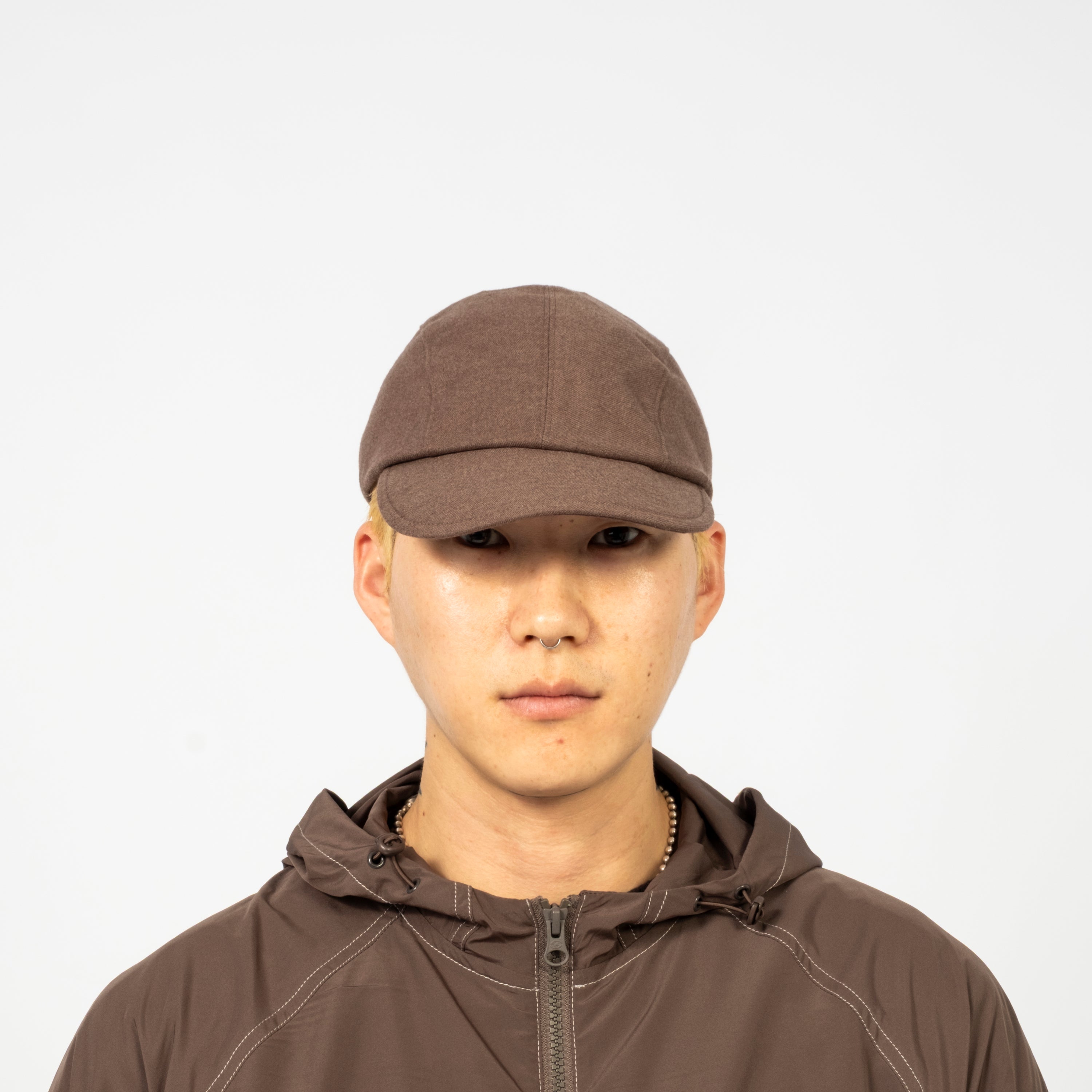 [SAN SAN GEAR] SOFT STRING CAP _ BROWN