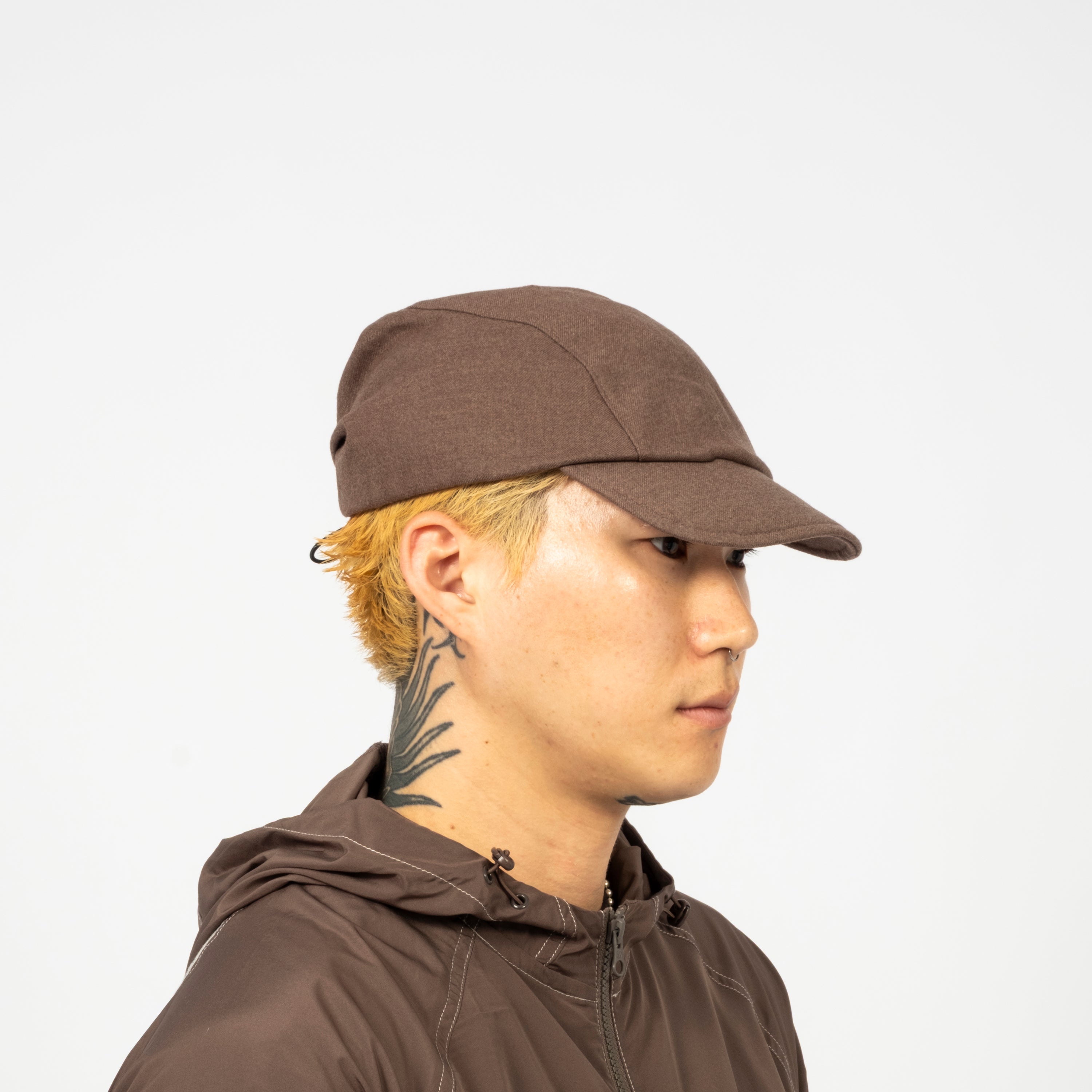 [SAN SAN GEAR] SOFT STRING CAP _ BROWN