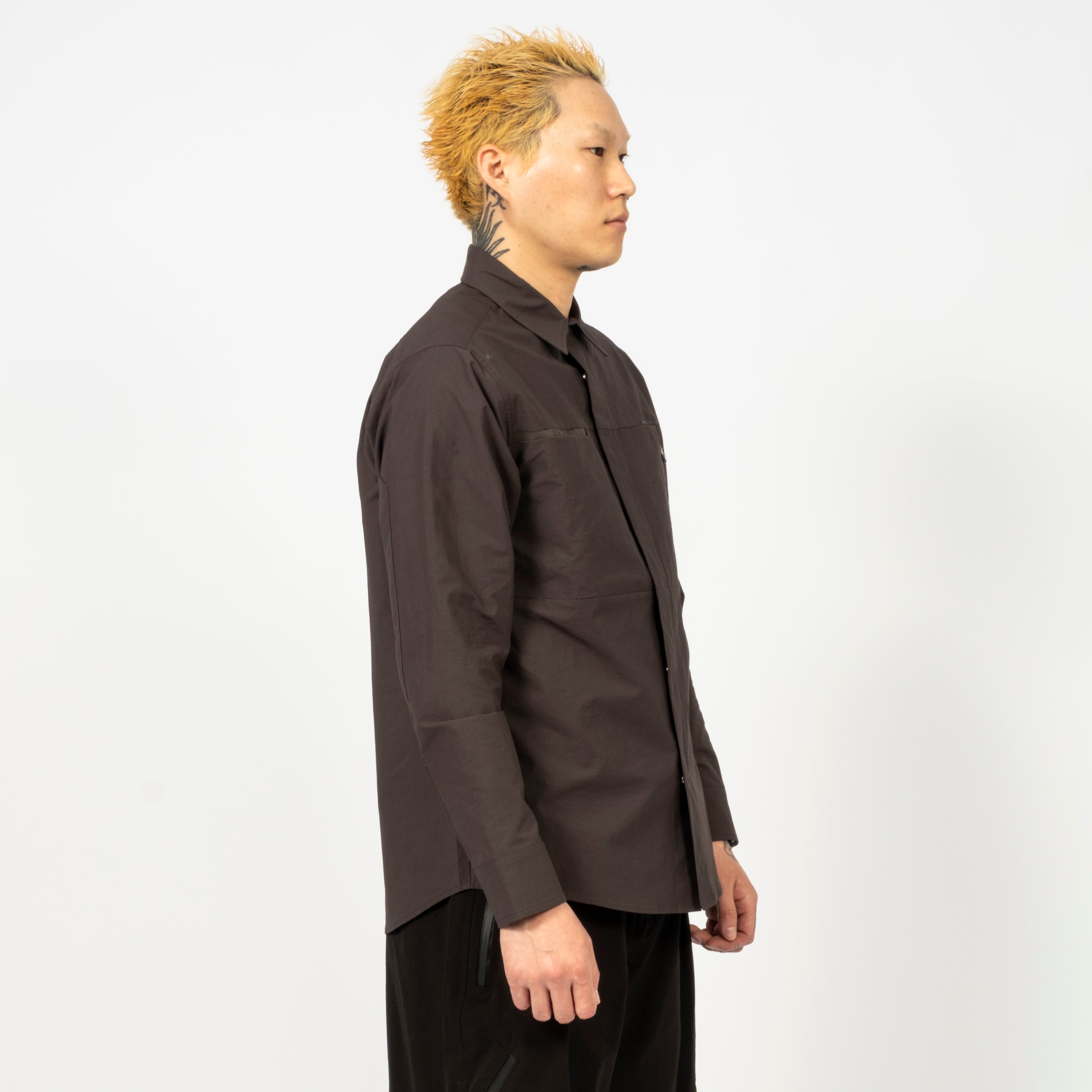 [SAN SAN GEAR] POCKET SHIRTS _ CHARCOAL