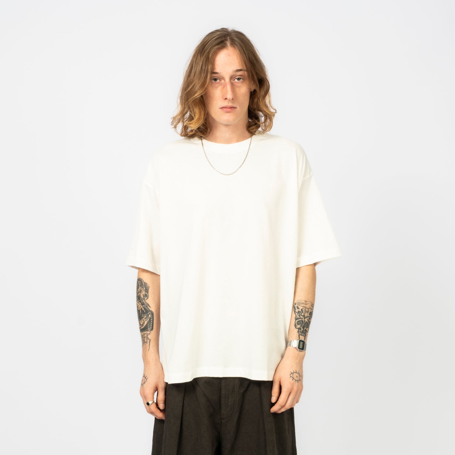 [YMC] TRIPLE T SHIRT _ WHITE