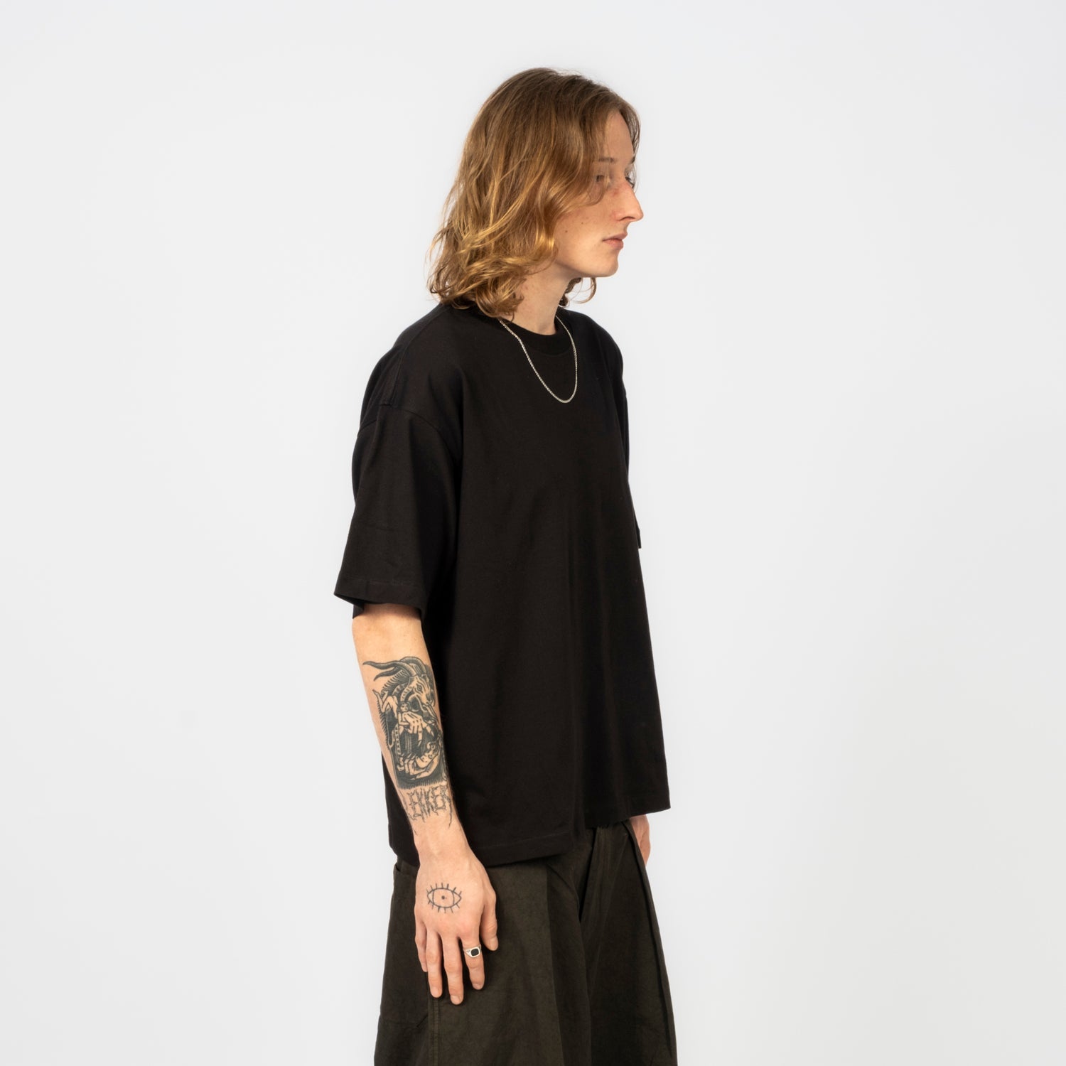 [YMC] TRIPLE T SHIRT _ BLACK