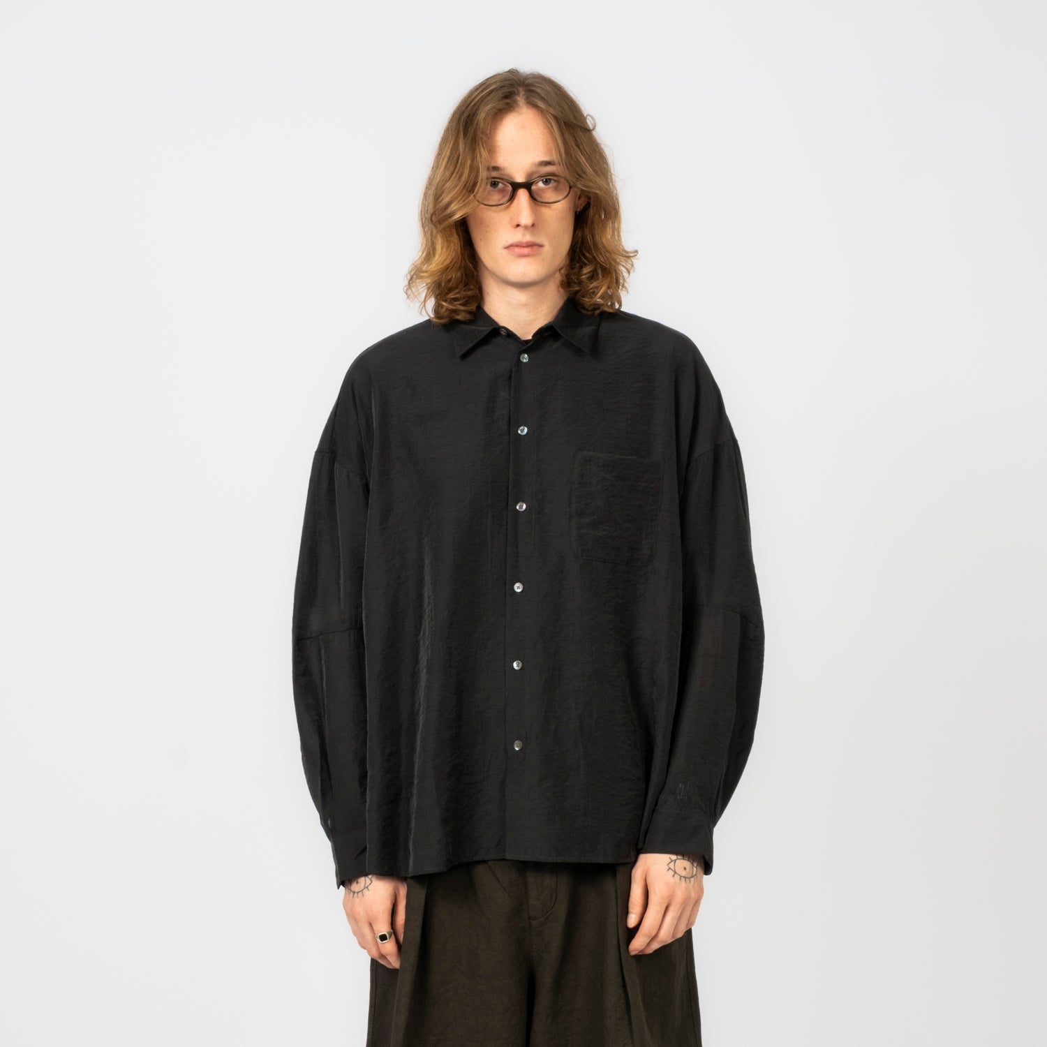 [YMC] ANTI SHIRT _ BLACK