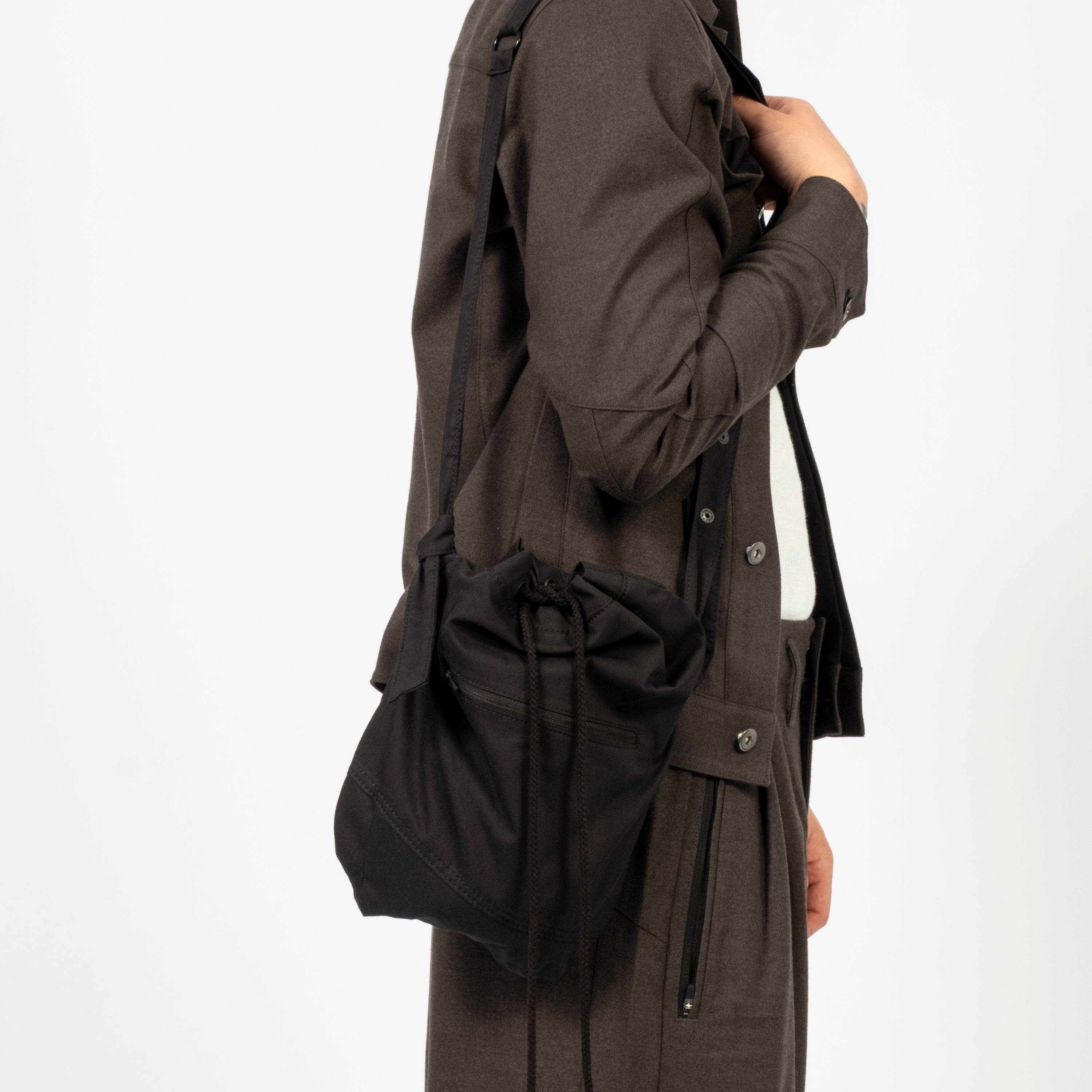 [SAN SAN GEAR] TIE BAG _ BLACK