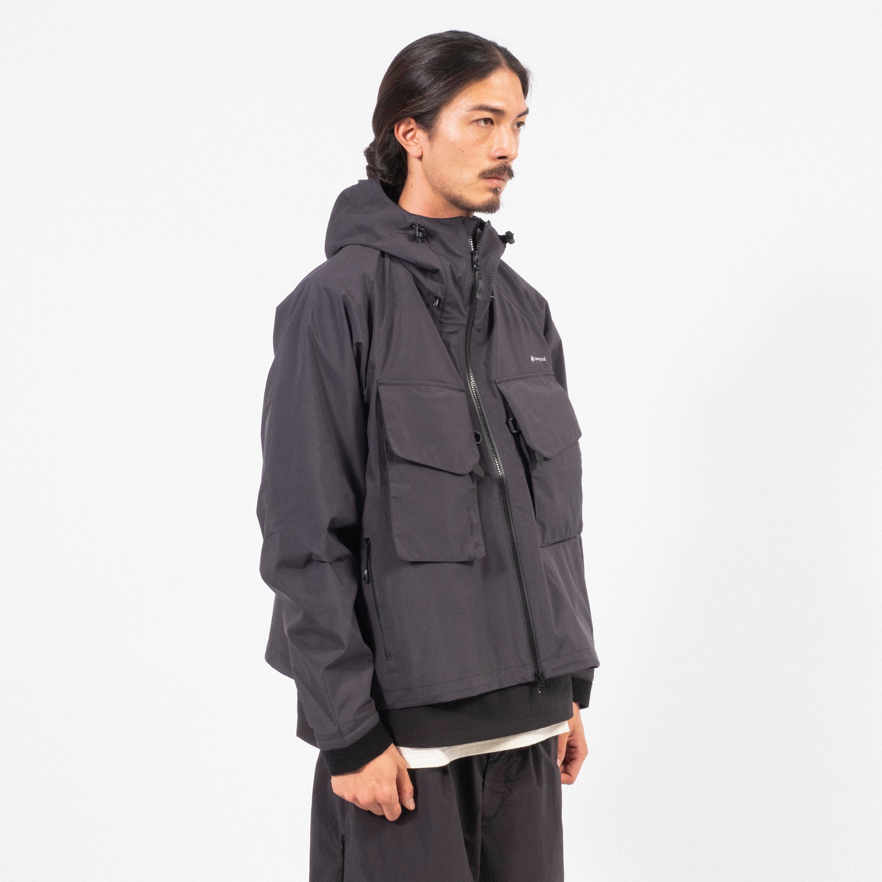 [SNOW PEAK] SR-1 GORE-TEX STORMSHIELD WADING JACKET _ BLACK