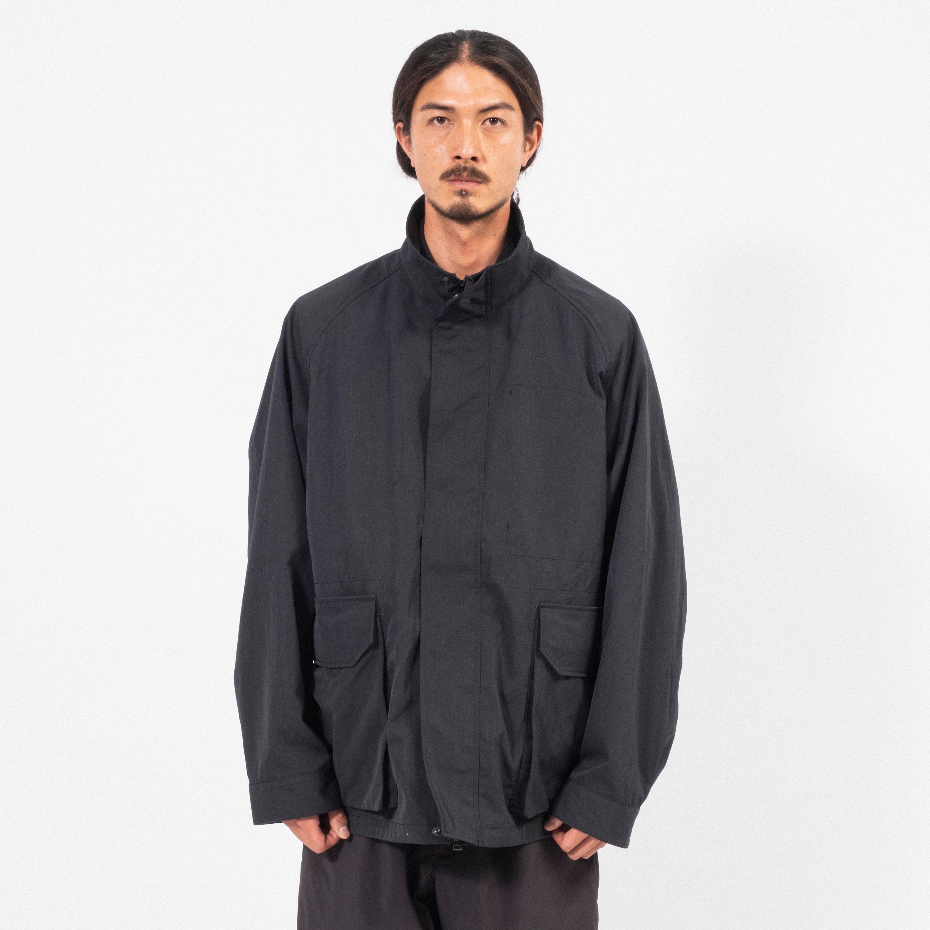 [SNOW PEAK] TAKIBI WEATHER CLOTH JACKET _ BLACK