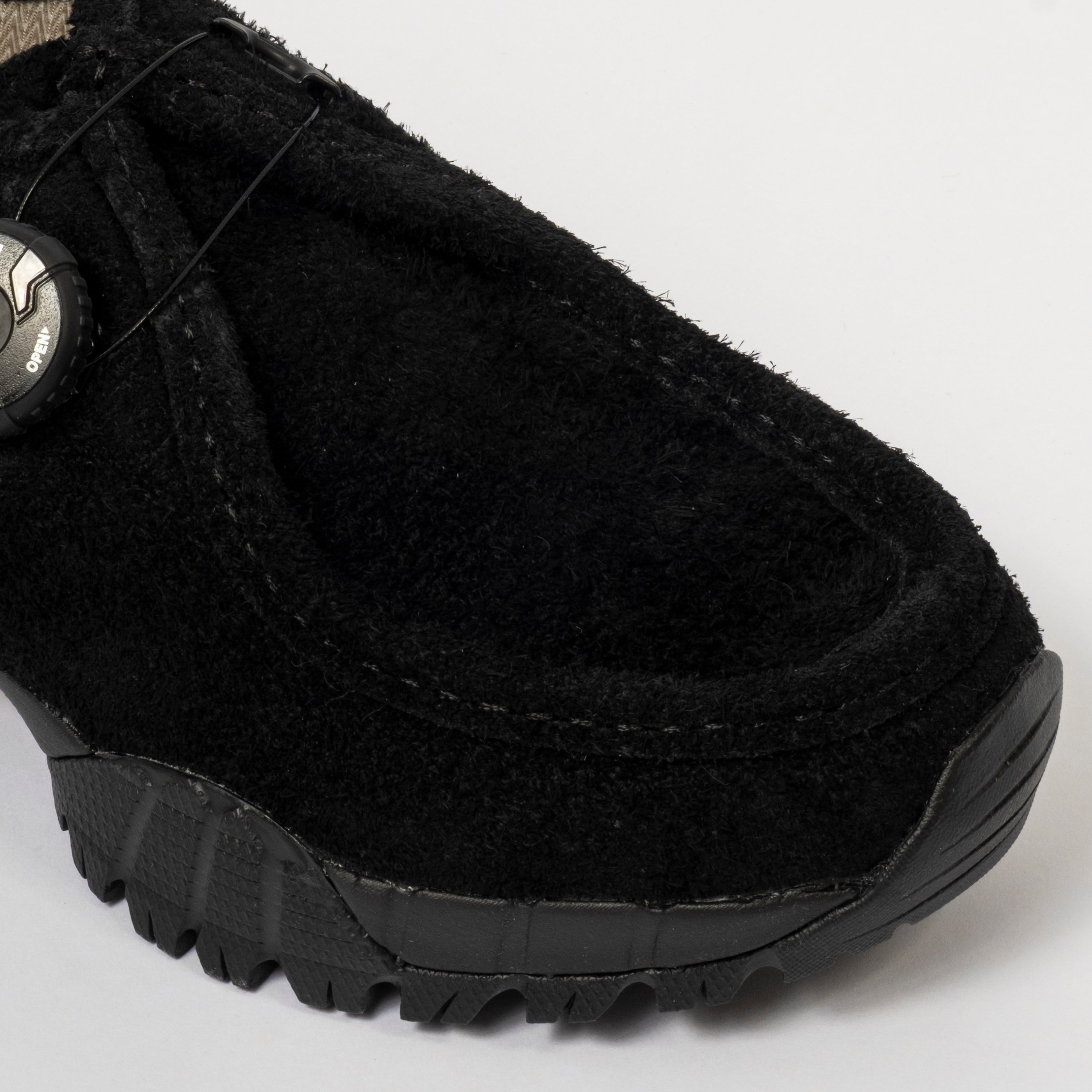 PLAYGROUND] KNOCK 2 KTX SHAGGY SUEDE _ BLACK