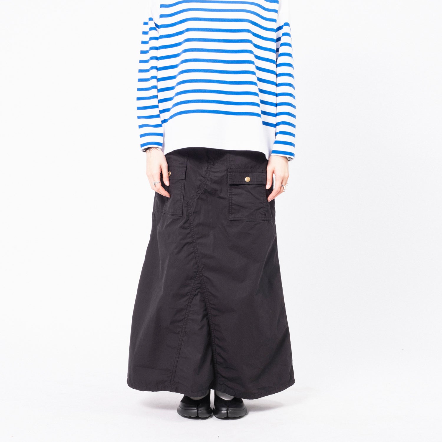 [BEAMS BOY] G.CO BUSH SKIRT _ BLACK