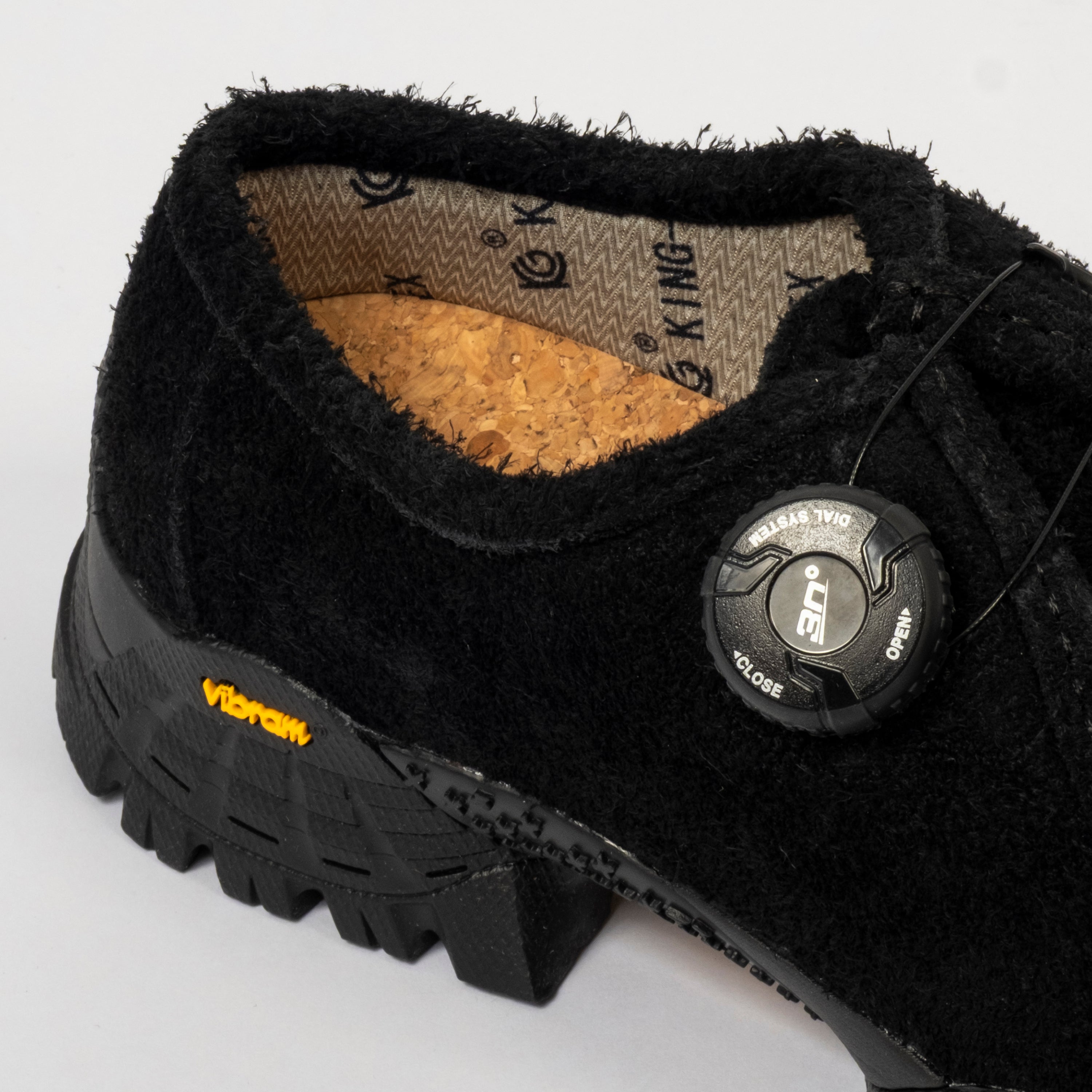 PLAYGROUND] KNOCK 2 KTX SHAGGY SUEDE _ BLACK
