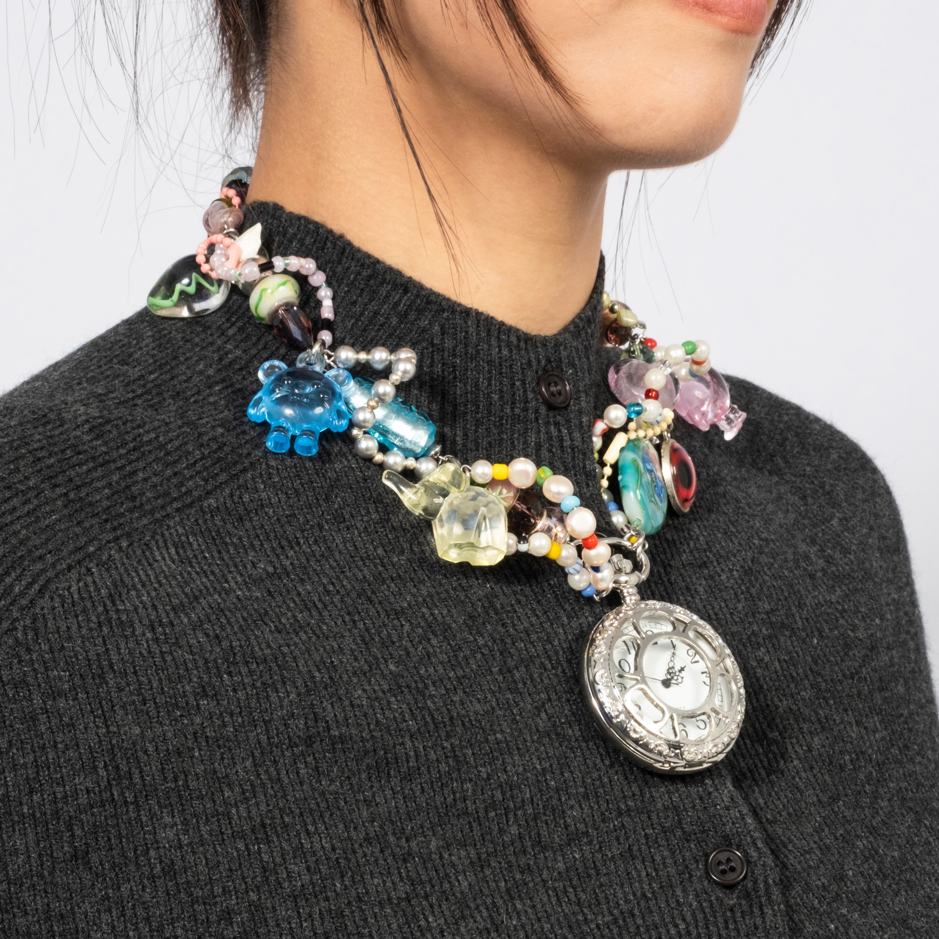 [52HZ LAB] TOO LATE FOR SCHOOL NECKLACE