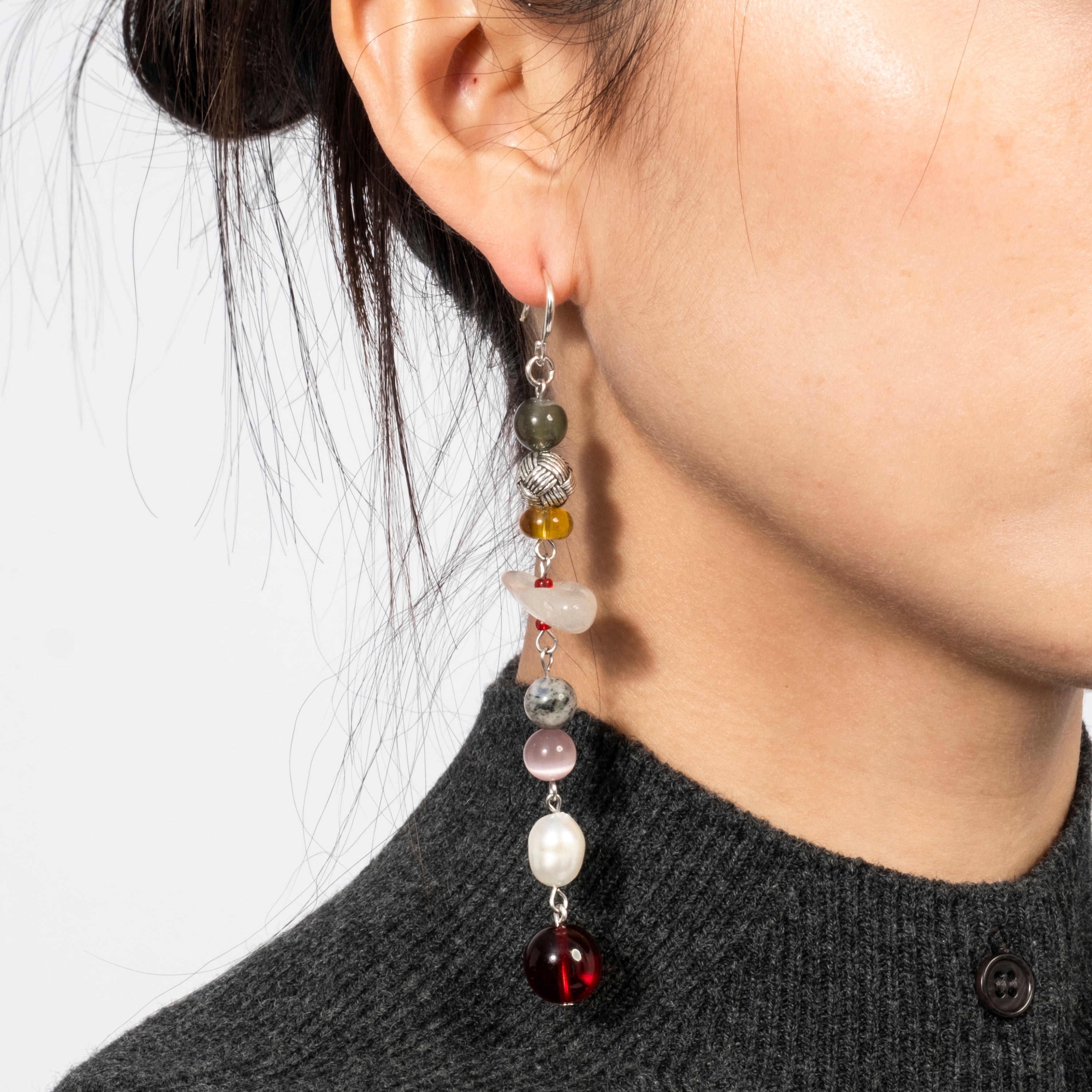 [52HZ LAB] PEBBLE EARRINGS