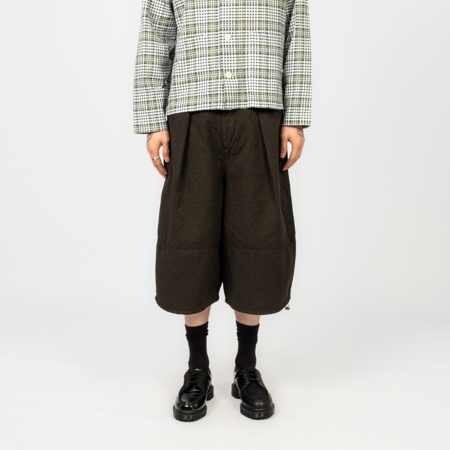 [YMC] SALBA SHORT _ DARK GREEN