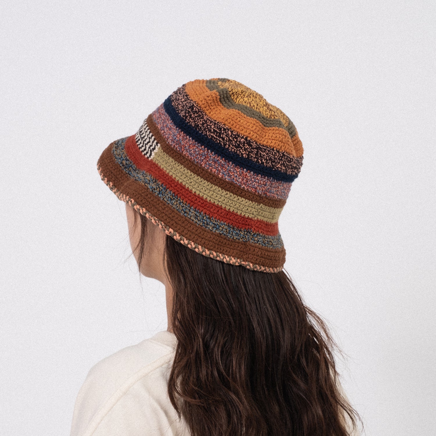 [STORY MFG] BREW HAT _ TWISTED STRIPE PARK