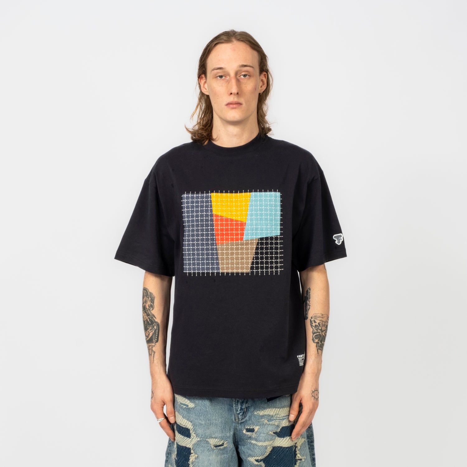 [FDMTL] FA26TE11 PATCH TEE _ NAVY
