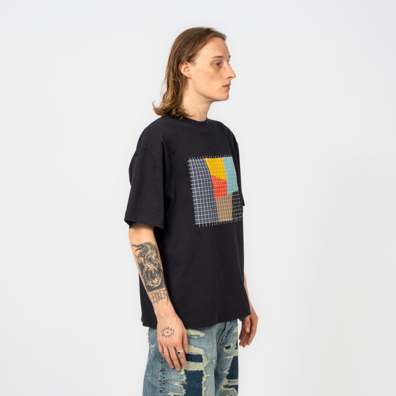 [FDMTL] FA26TE11 PATCH TEE _ NAVY