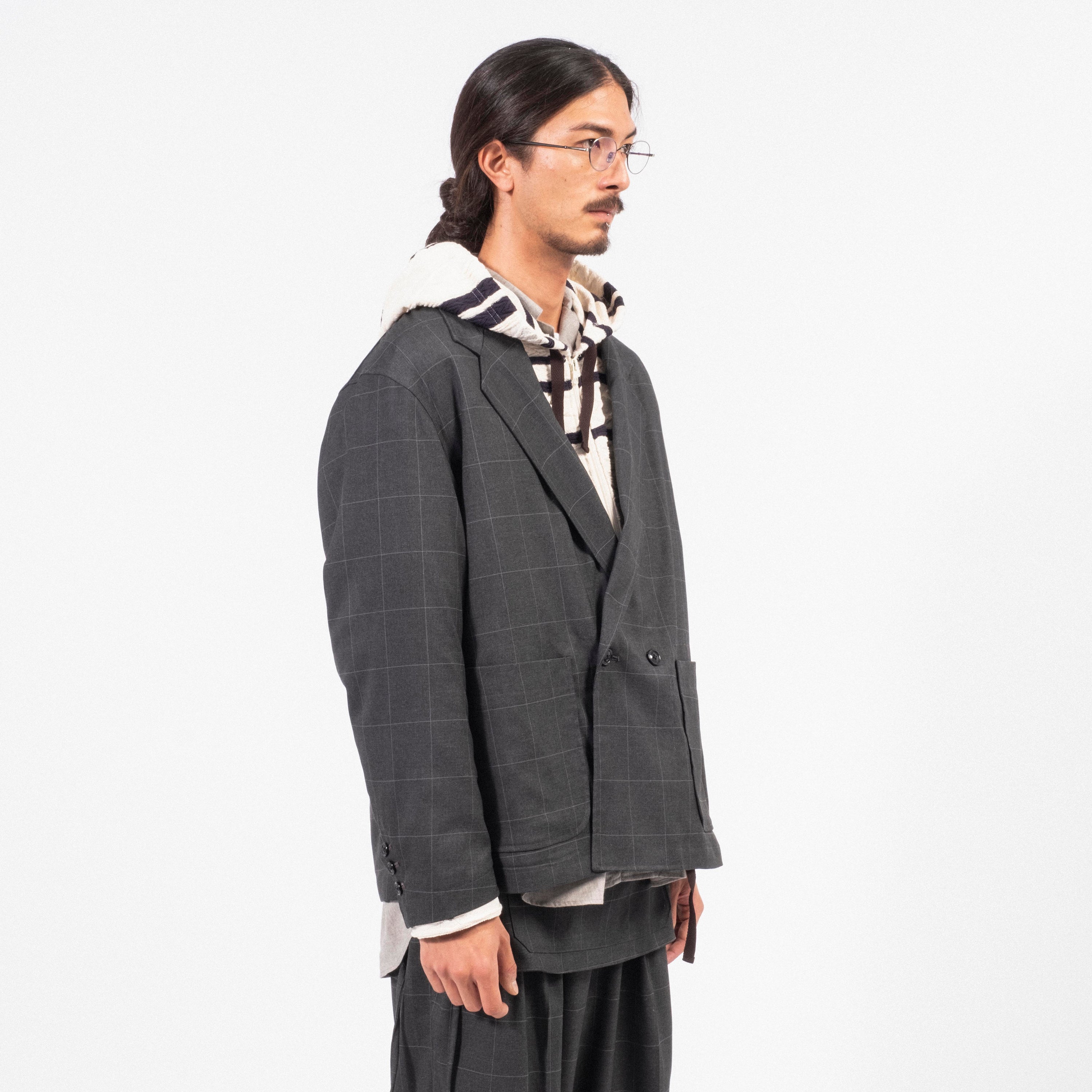 [AÏE] QV772 EZ JACKET _ A-WINDOWPANE