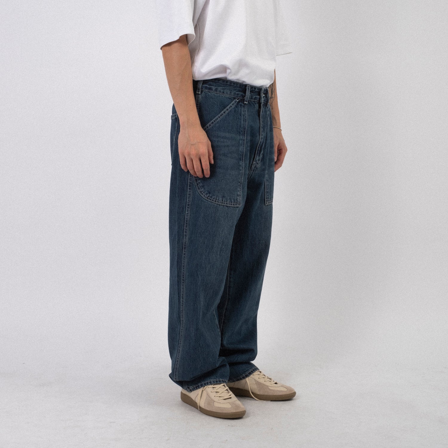 [NEITHERS] FRONTMAN DENIM PANTS _ WASHED BLUE