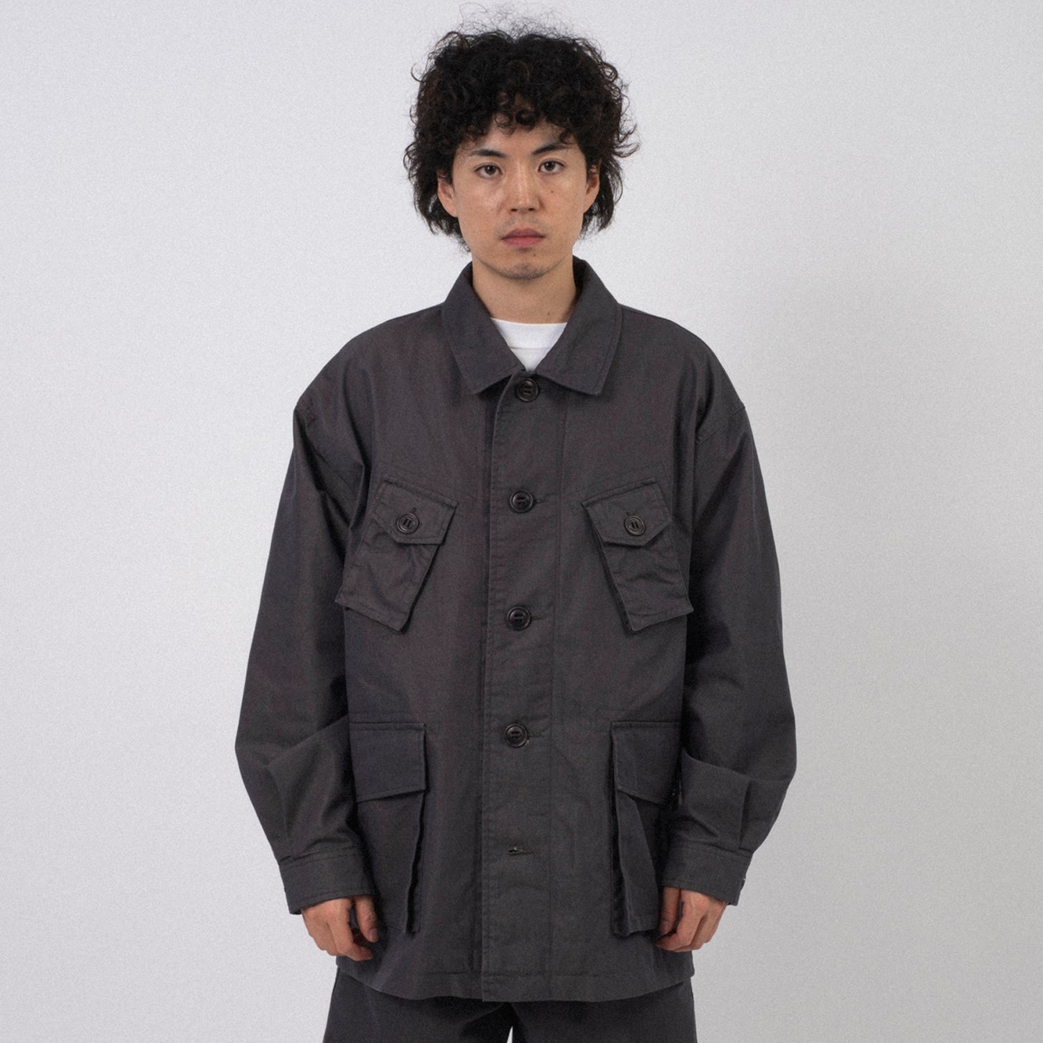 [NEITHERS] FRONTMAN JACKET _ CHARCOAL GREY